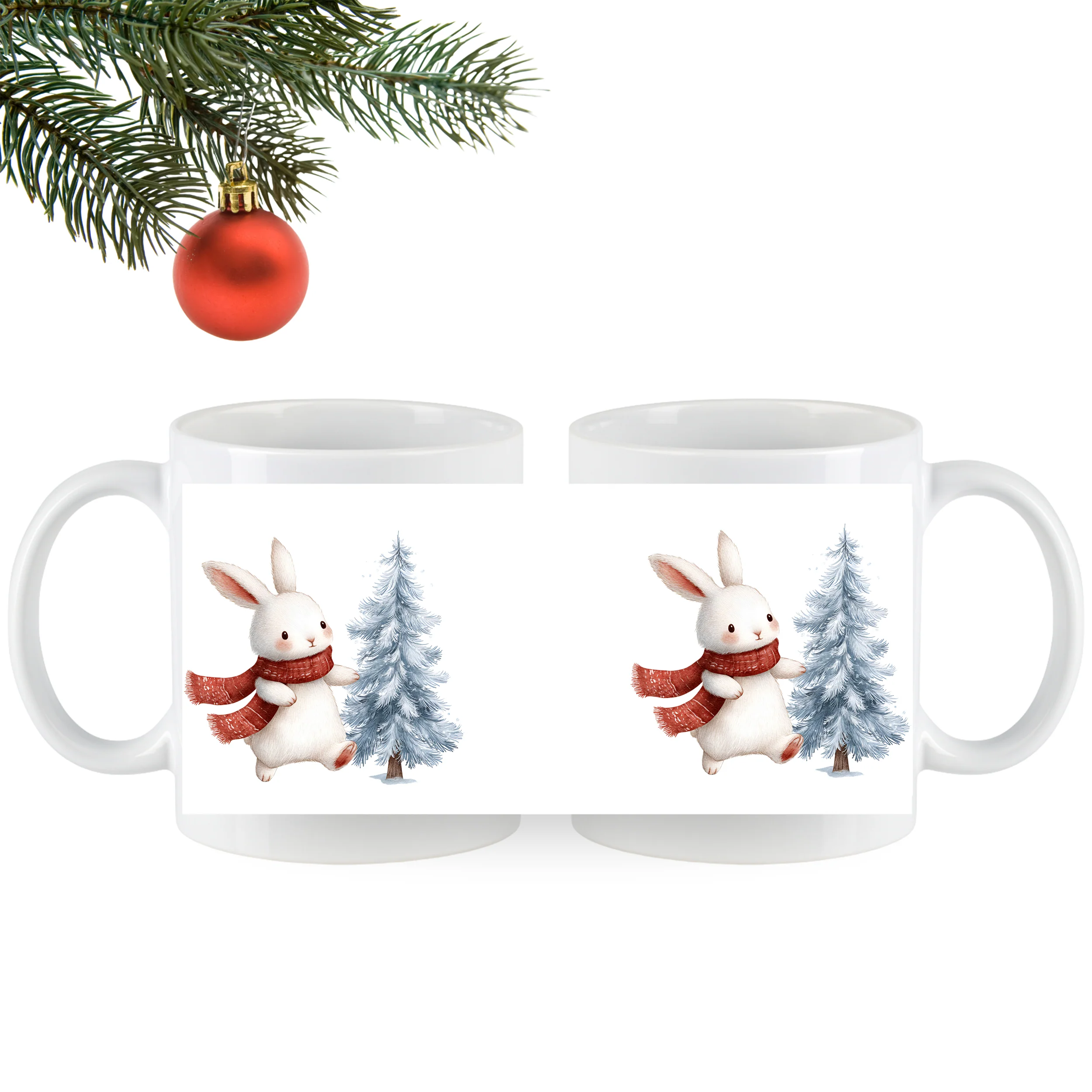 Tasse mit niedlichem Hasen - Image 5