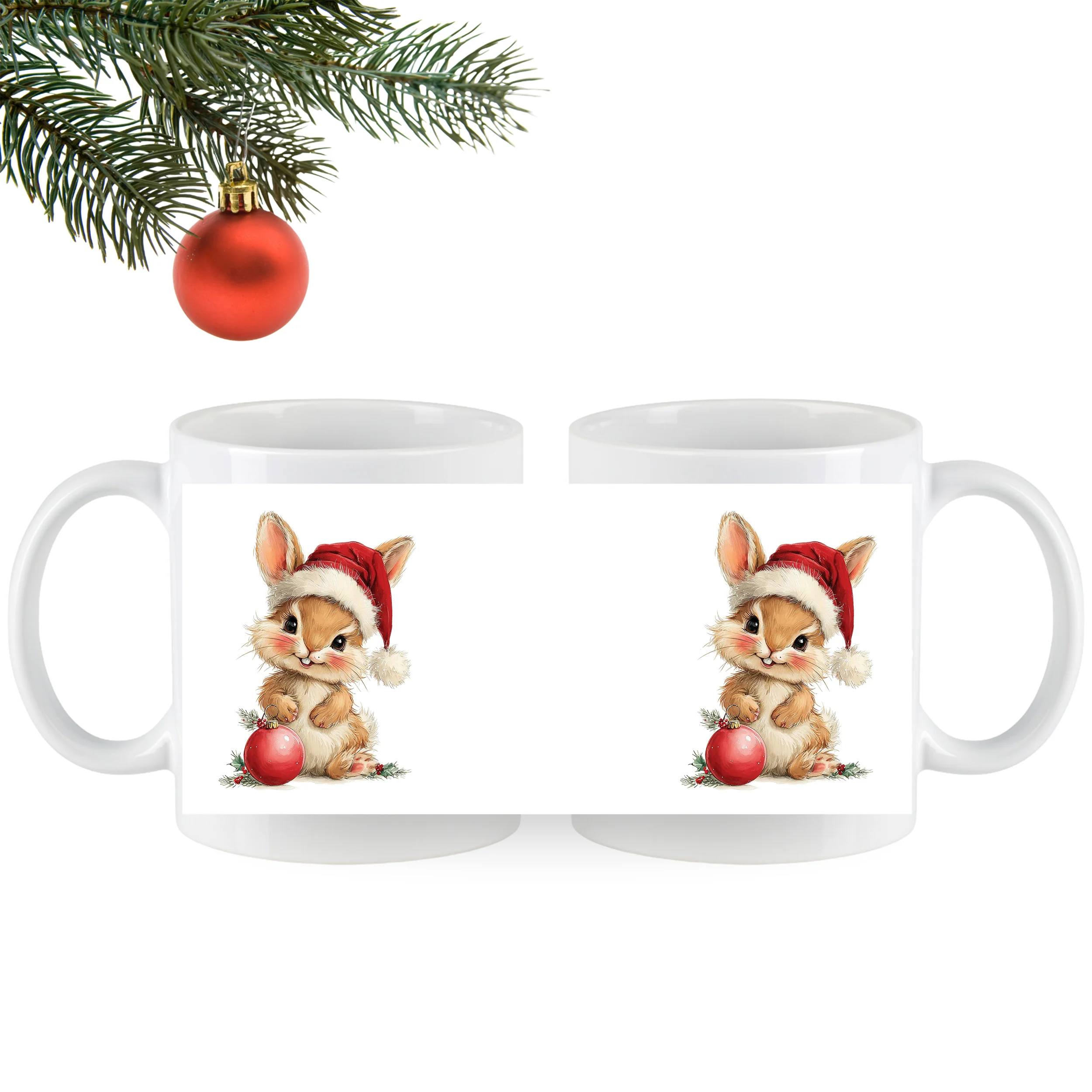 Tasse mit niedlichem Hasen - Image 5