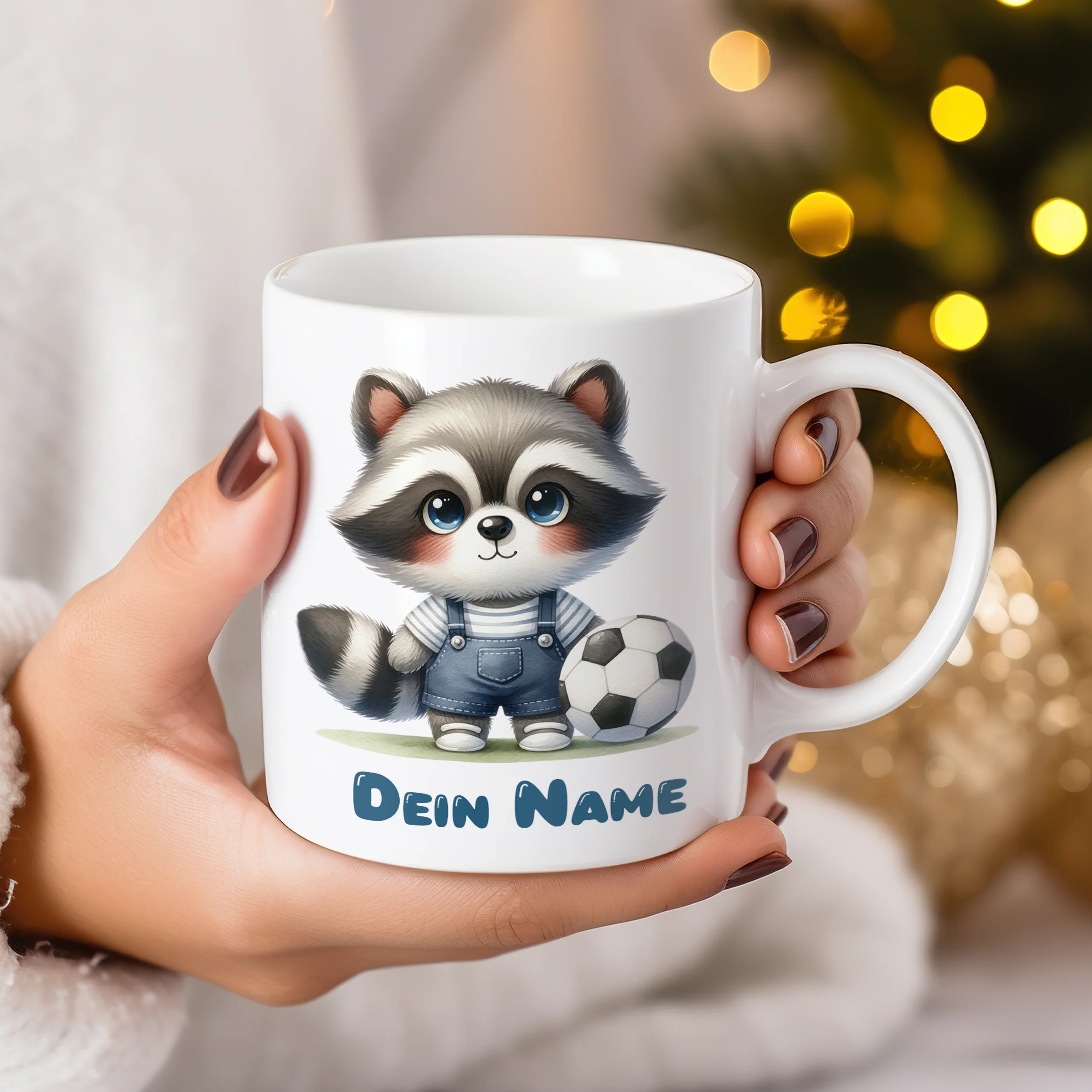 Tasse mit niedlichem Waschbären - Image 3