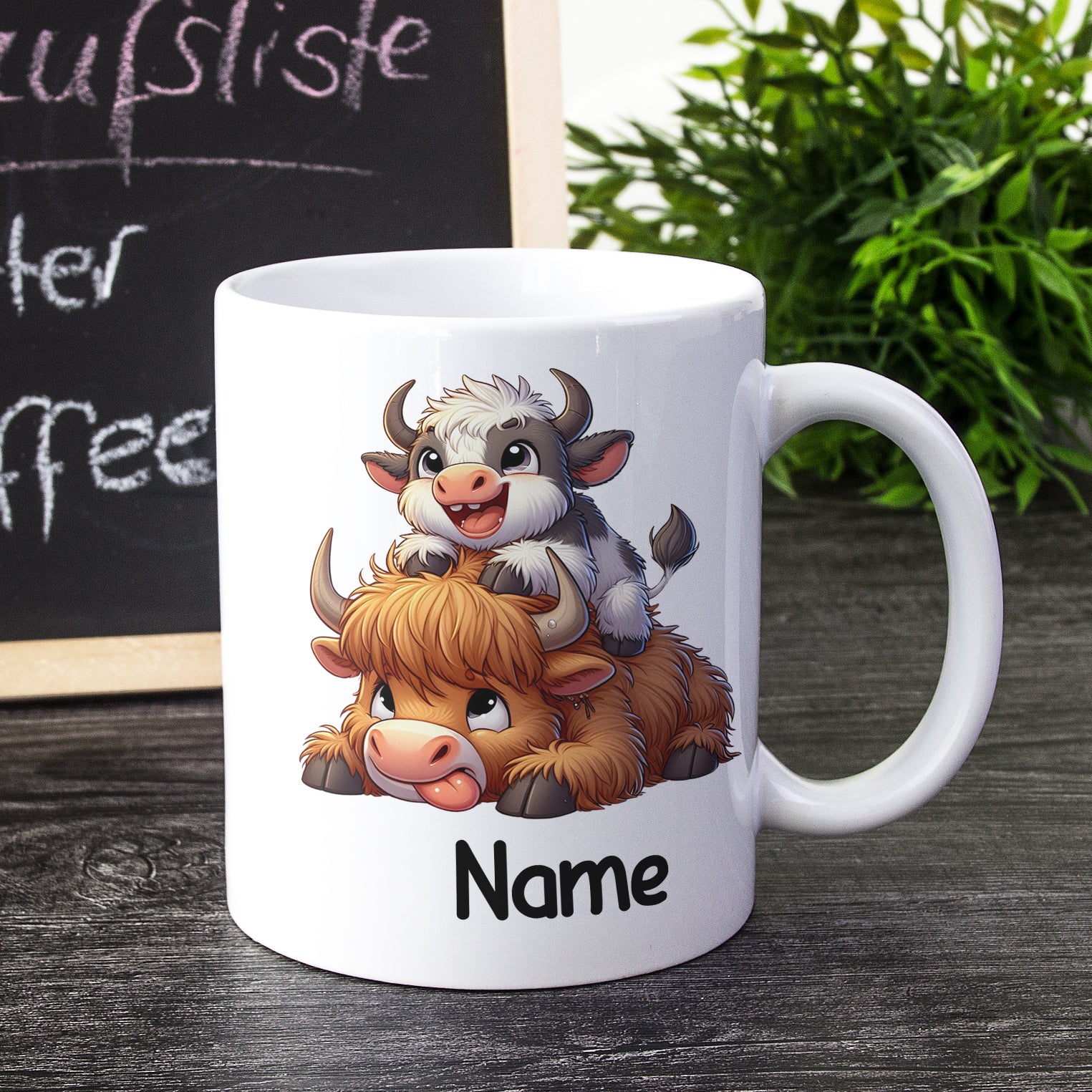 Tasse mit niedlichen Kühen - Image 2