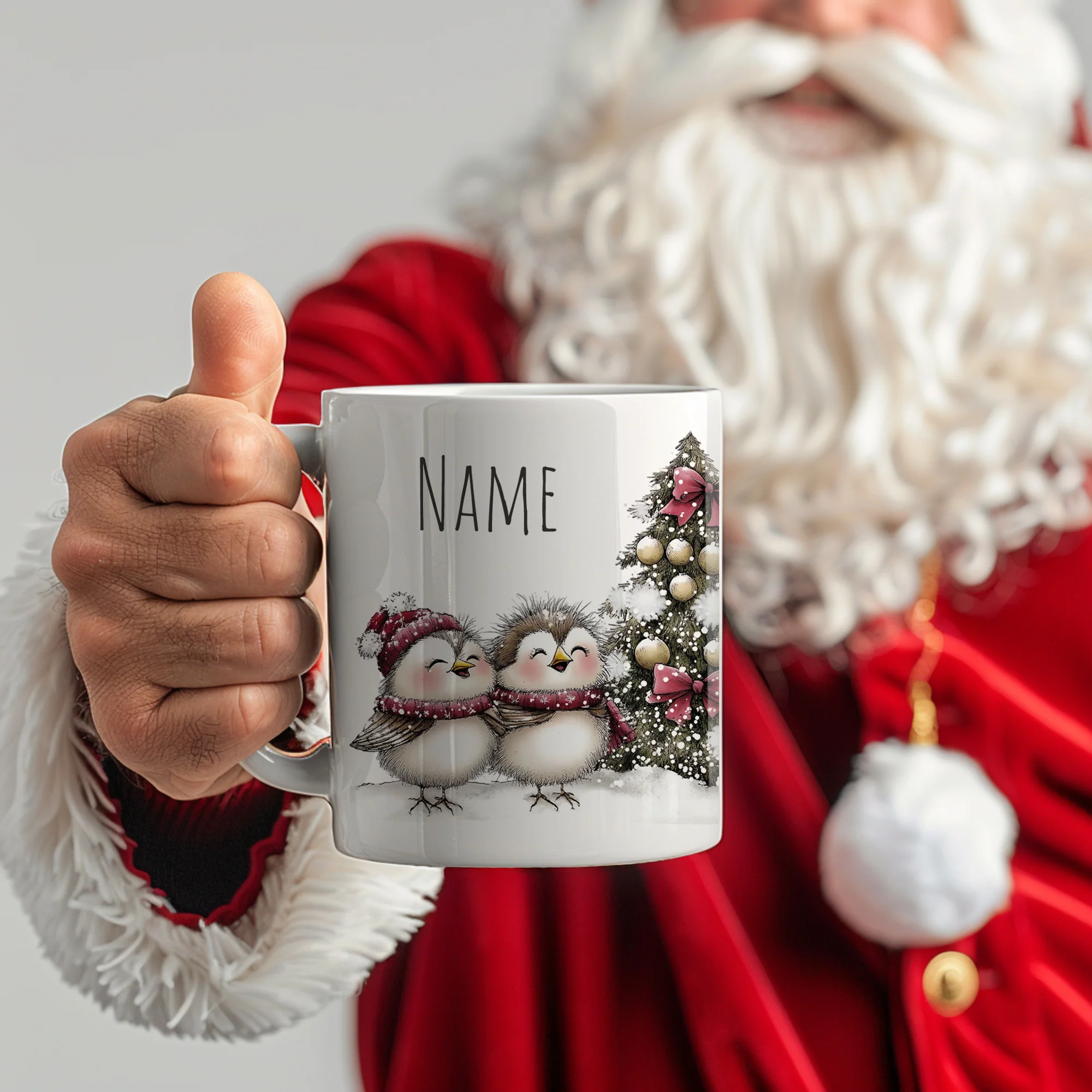 Tasse mit niedlichen Pinguinen - Image 2