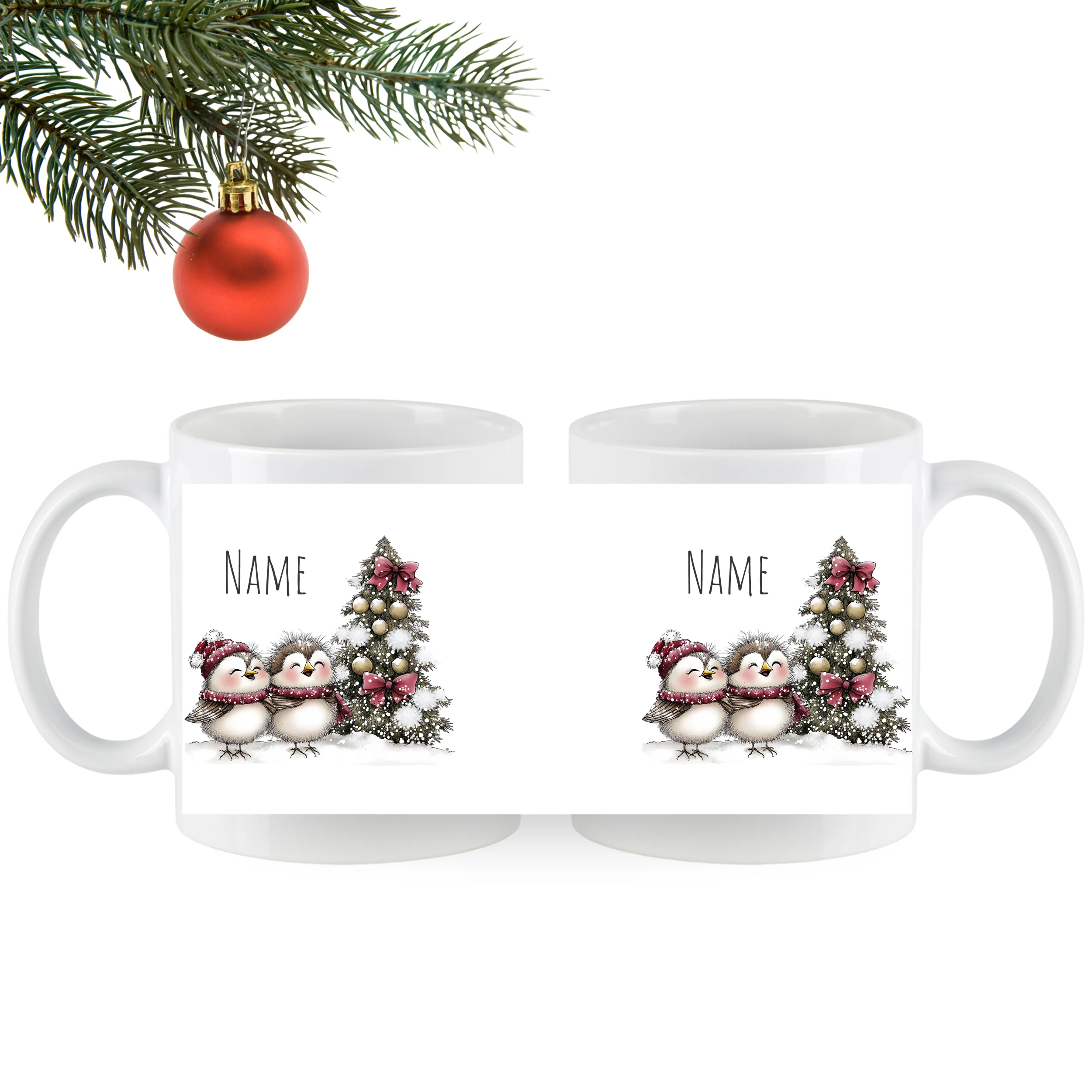 Tasse mit niedlichen Pinguinen - Image 5