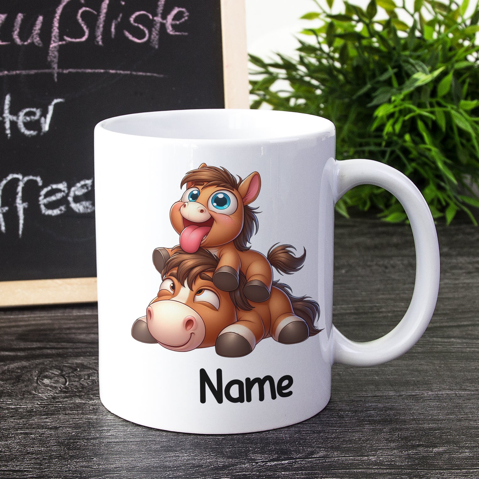 Tasse mit niedlichen Ponys - Image 2