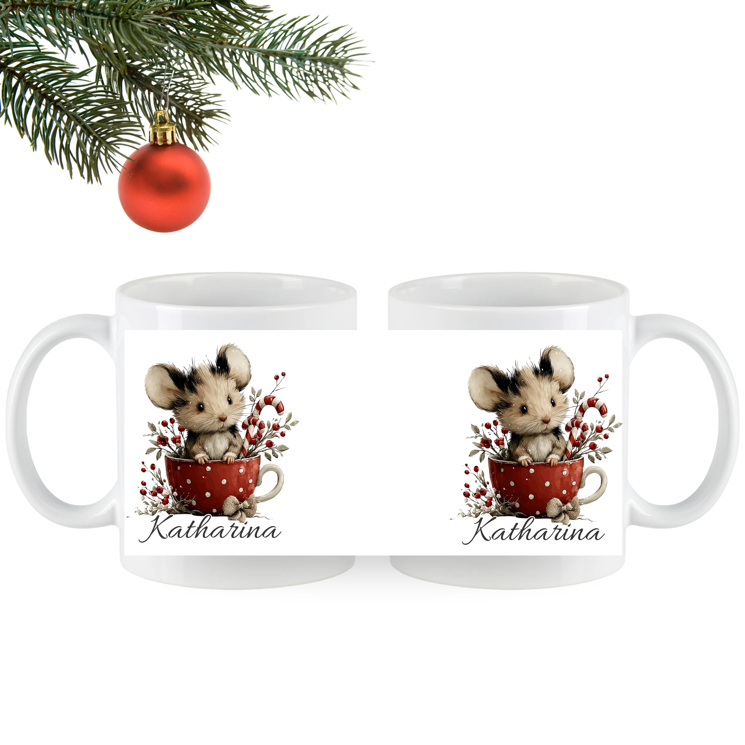 Tasse mit niedlicher Maus - Image 5