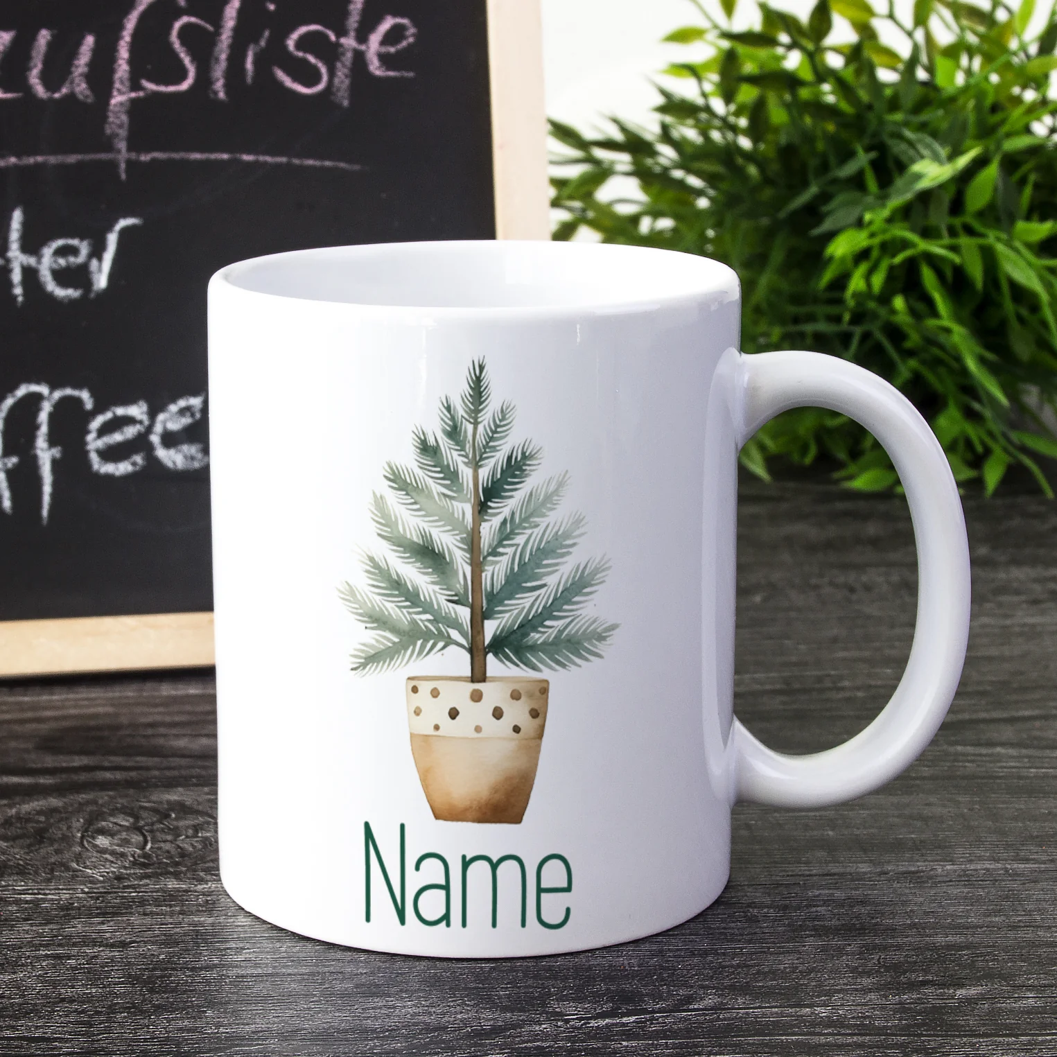 Tasse mit Pflanzenmotiv - Ein Hauch von Natur - Image 2