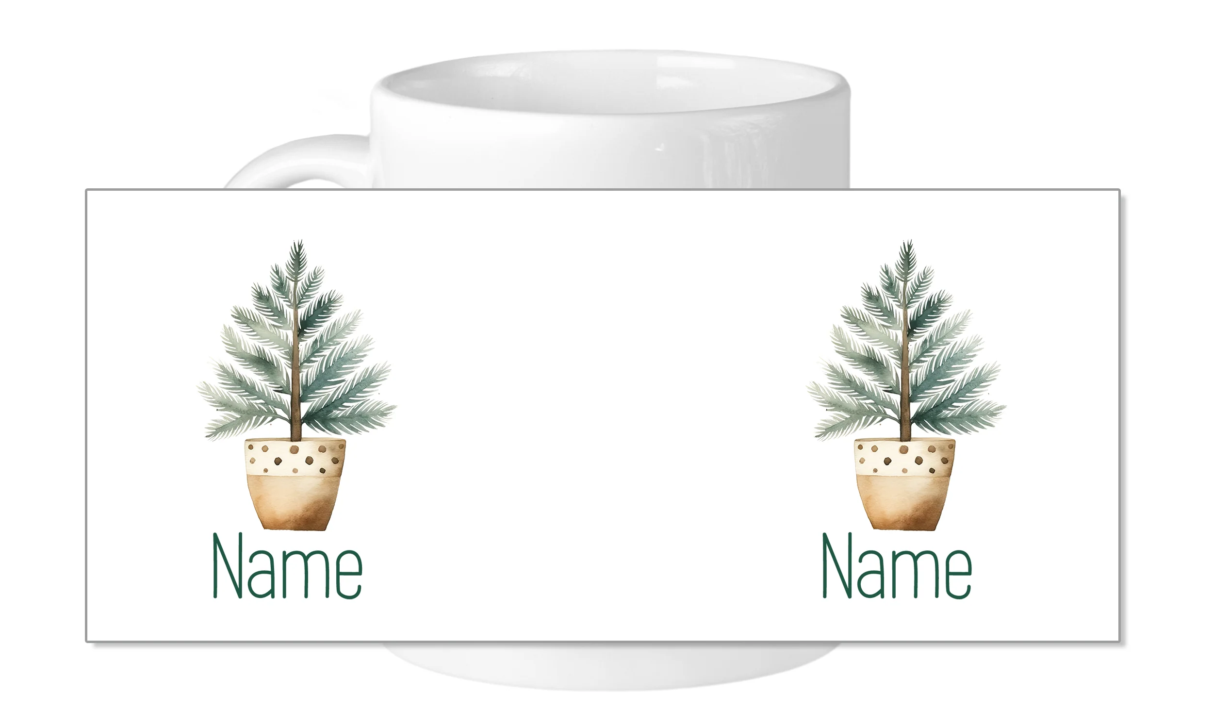 Tasse mit Pflanzenmotiv - Ein Hauch von Natur - Image 5