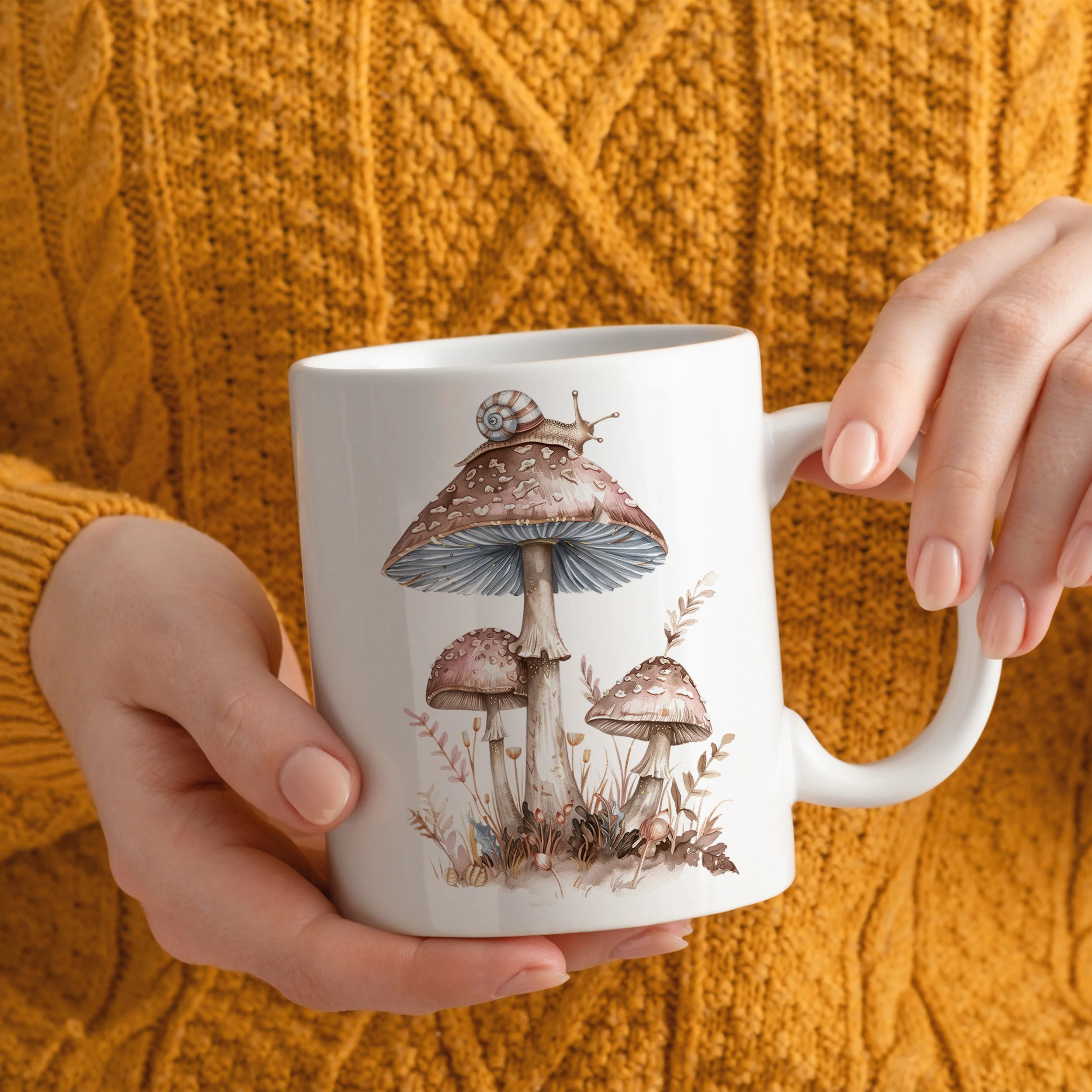 Tasse mit Pilzmotiv - Image 2