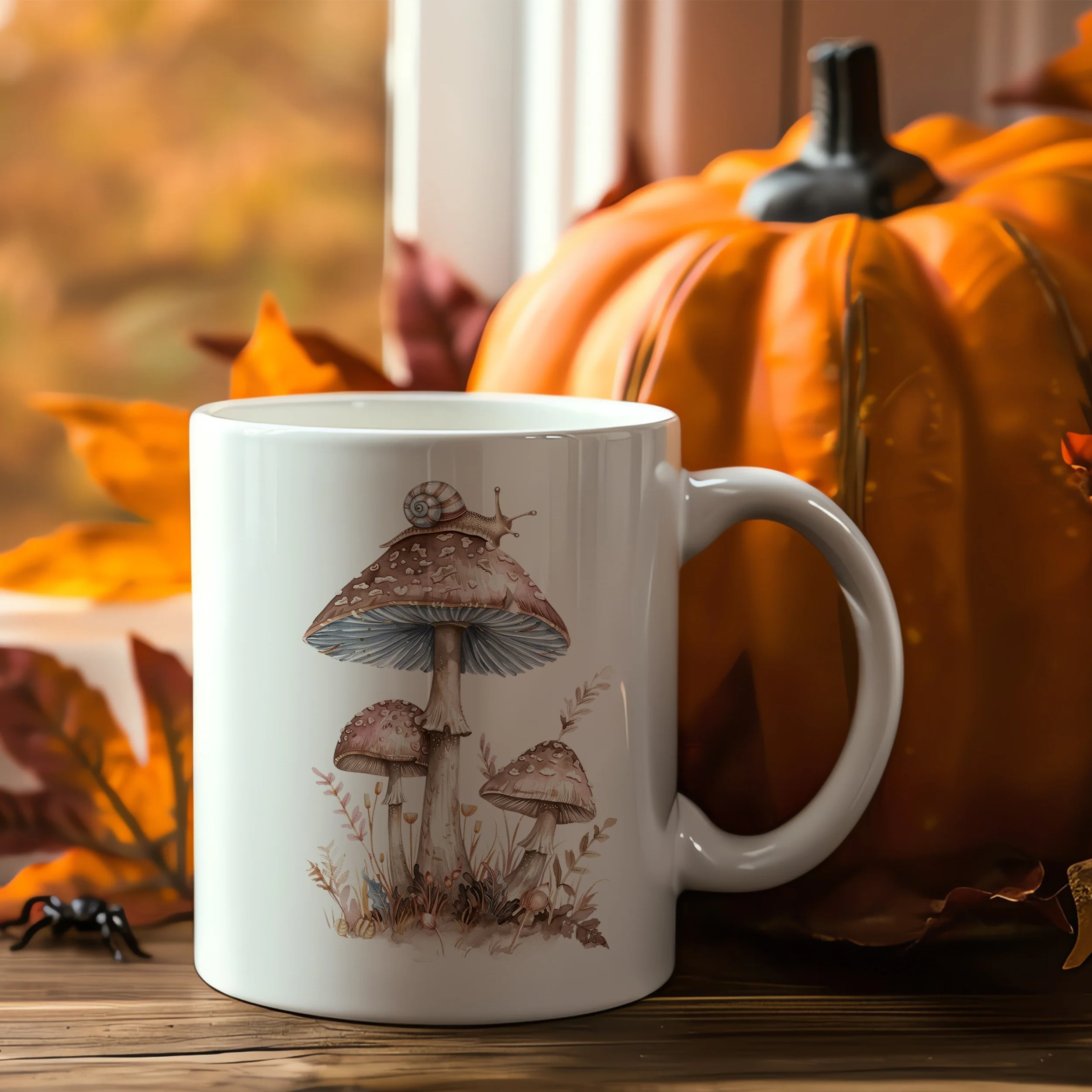 Tasse mit Pilzmotiv - Image 3