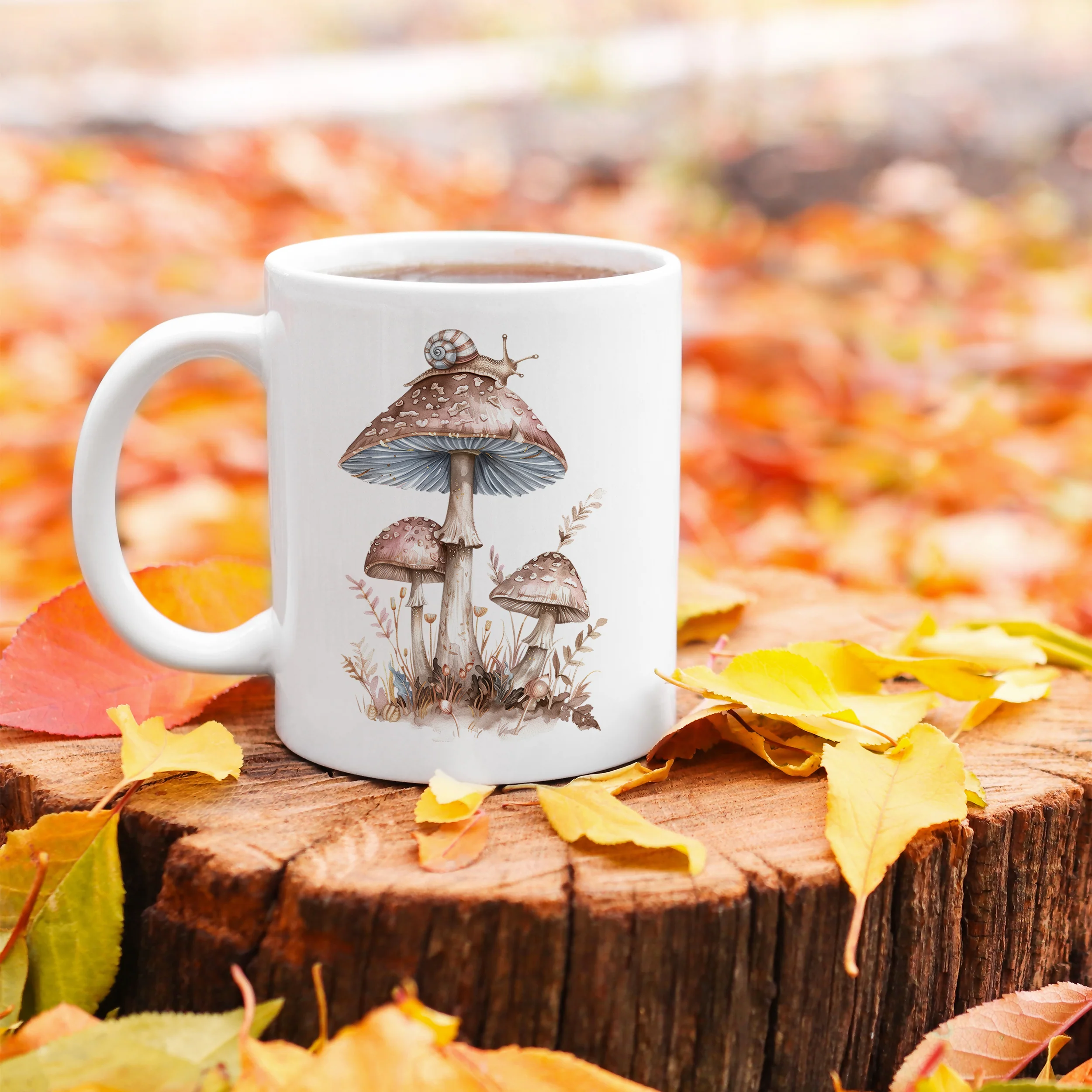 Tasse mit Pilzmotiv - Image 4