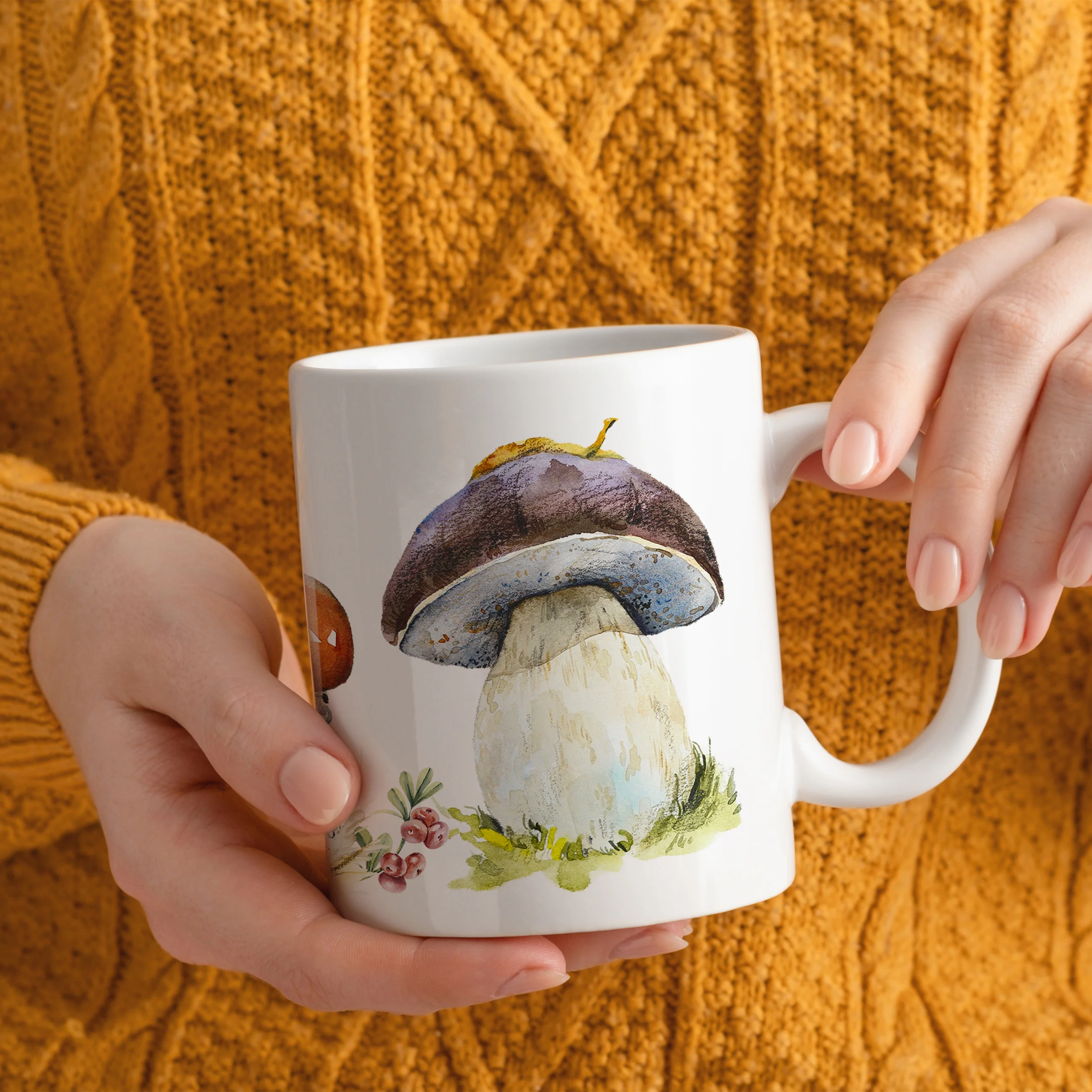 Tasse mit Pilzmotiv - Image 2