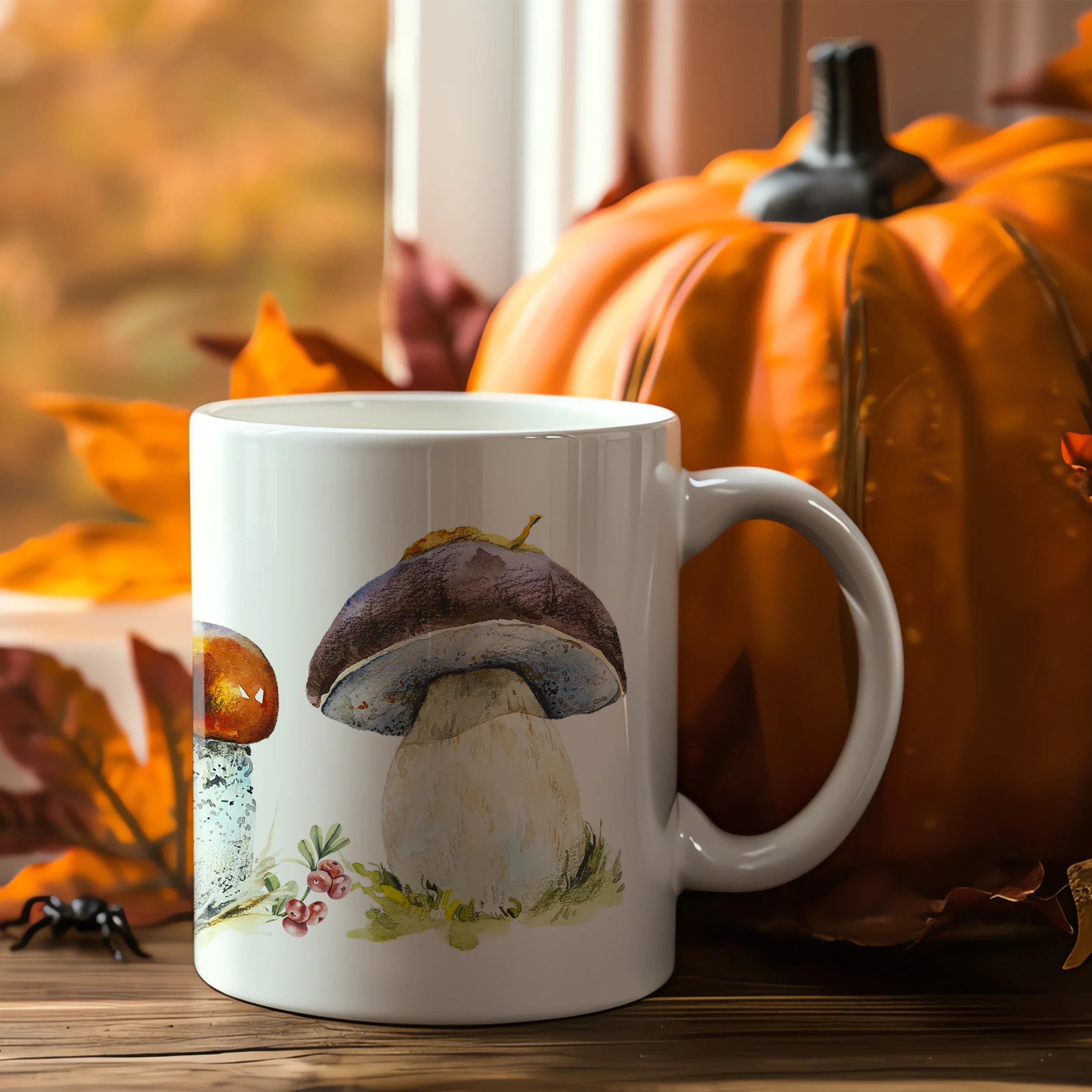 Tasse mit Pilzmotiv - Image 3