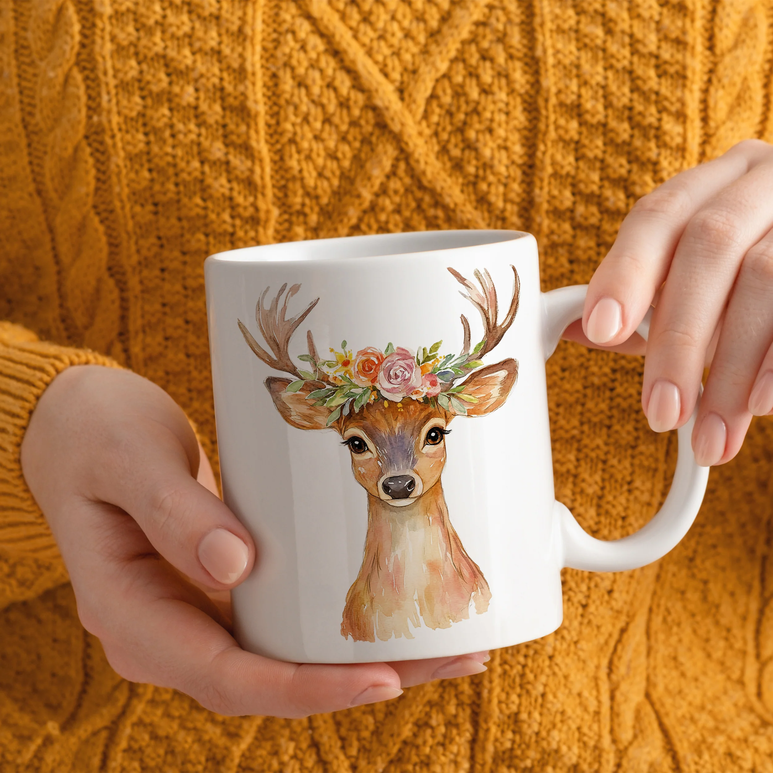Tasse mit Rehmotiv - Image 2