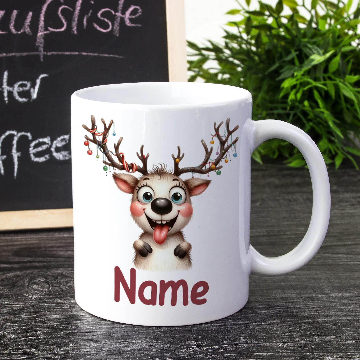 Tasse mit Rentier-Motiv - Fröhliche Trinkmomente - Image 2