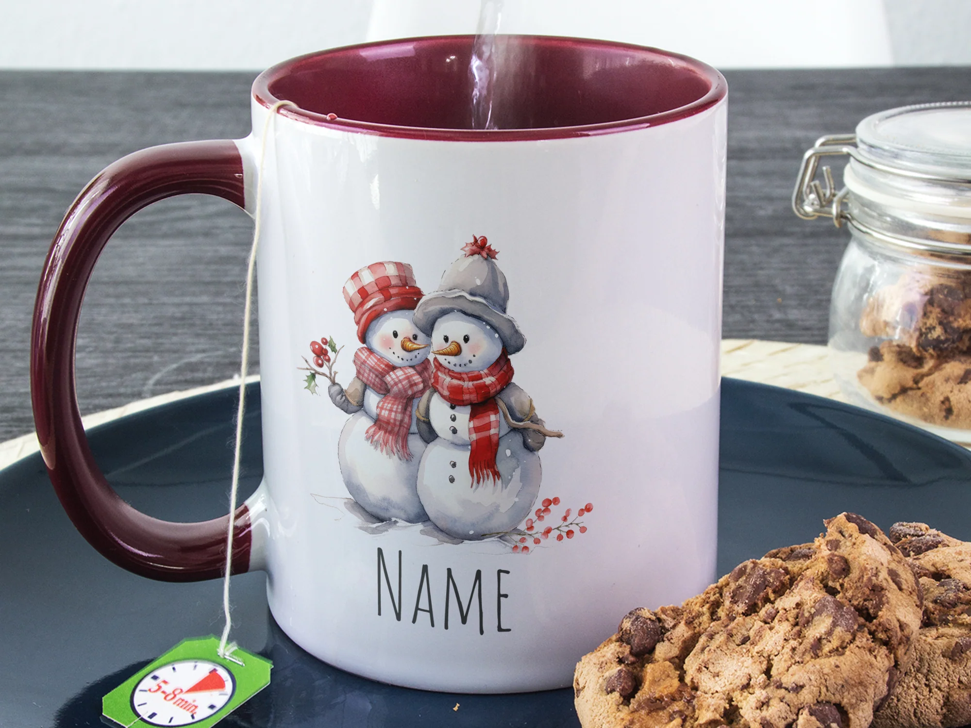 Tasse mit Schneemann-Motiv - Image 3
