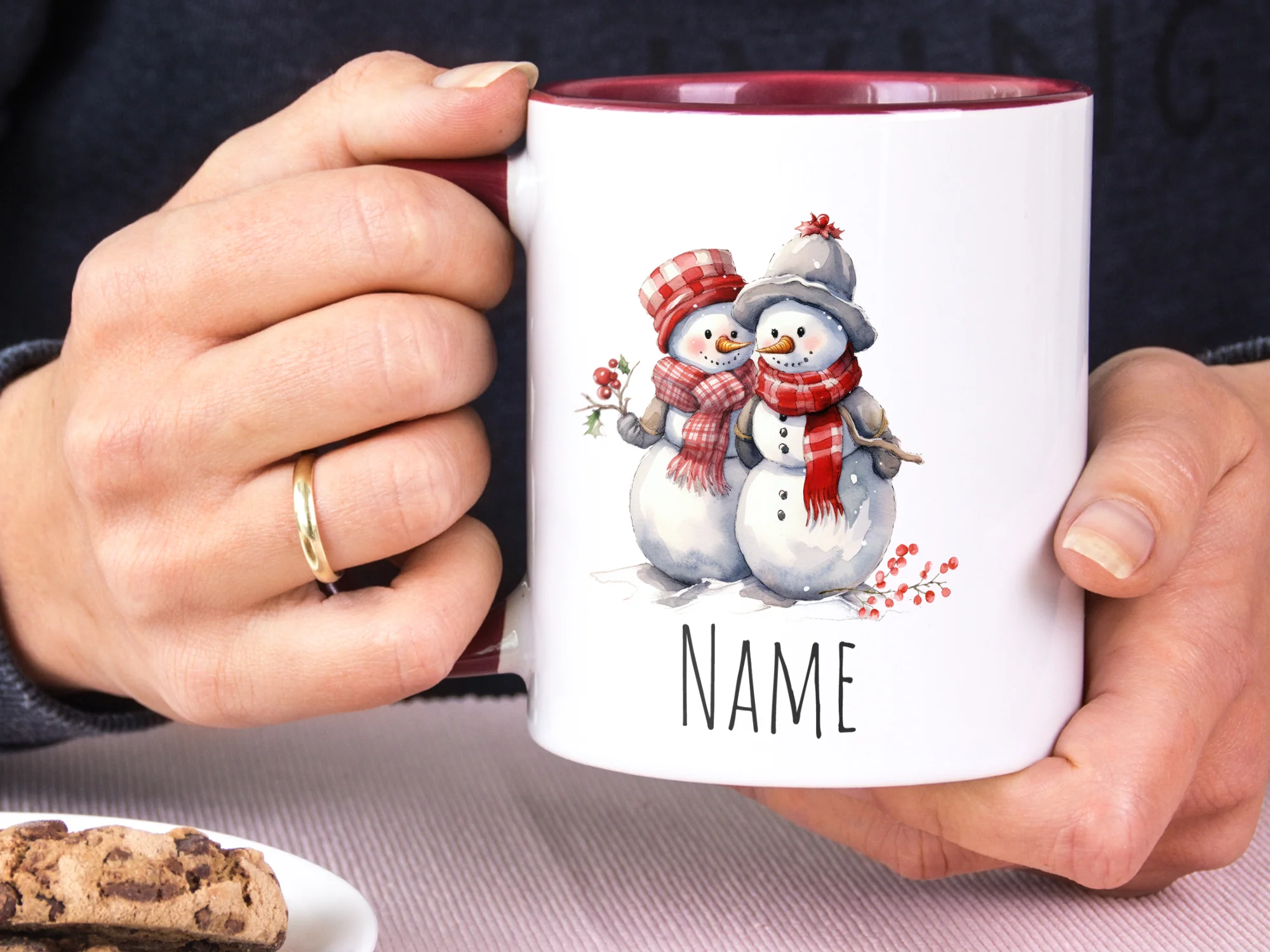 Tasse mit Schneemann-Motiv - Image 4