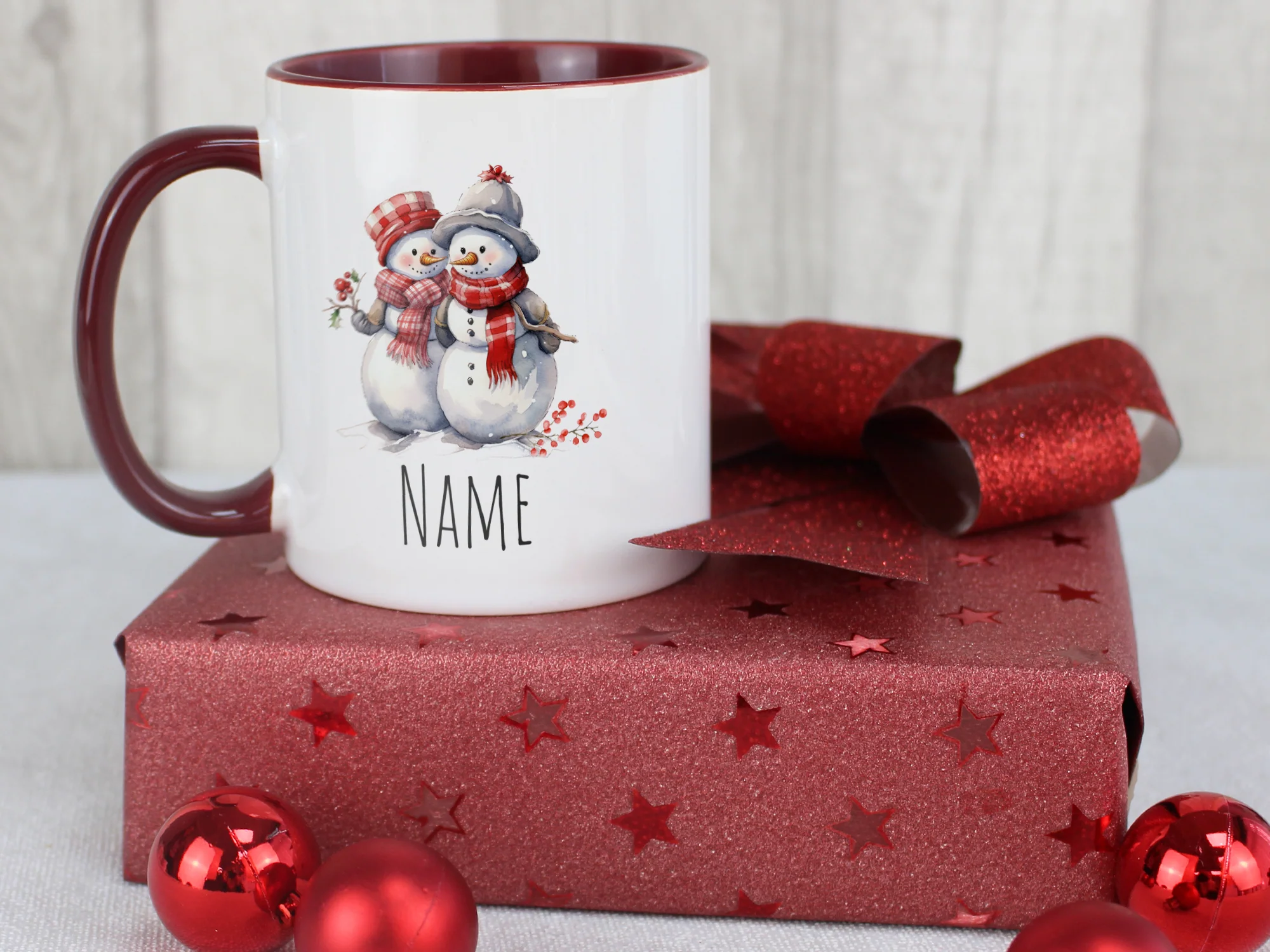 Tasse mit Schneemann-Motiv - Image 5