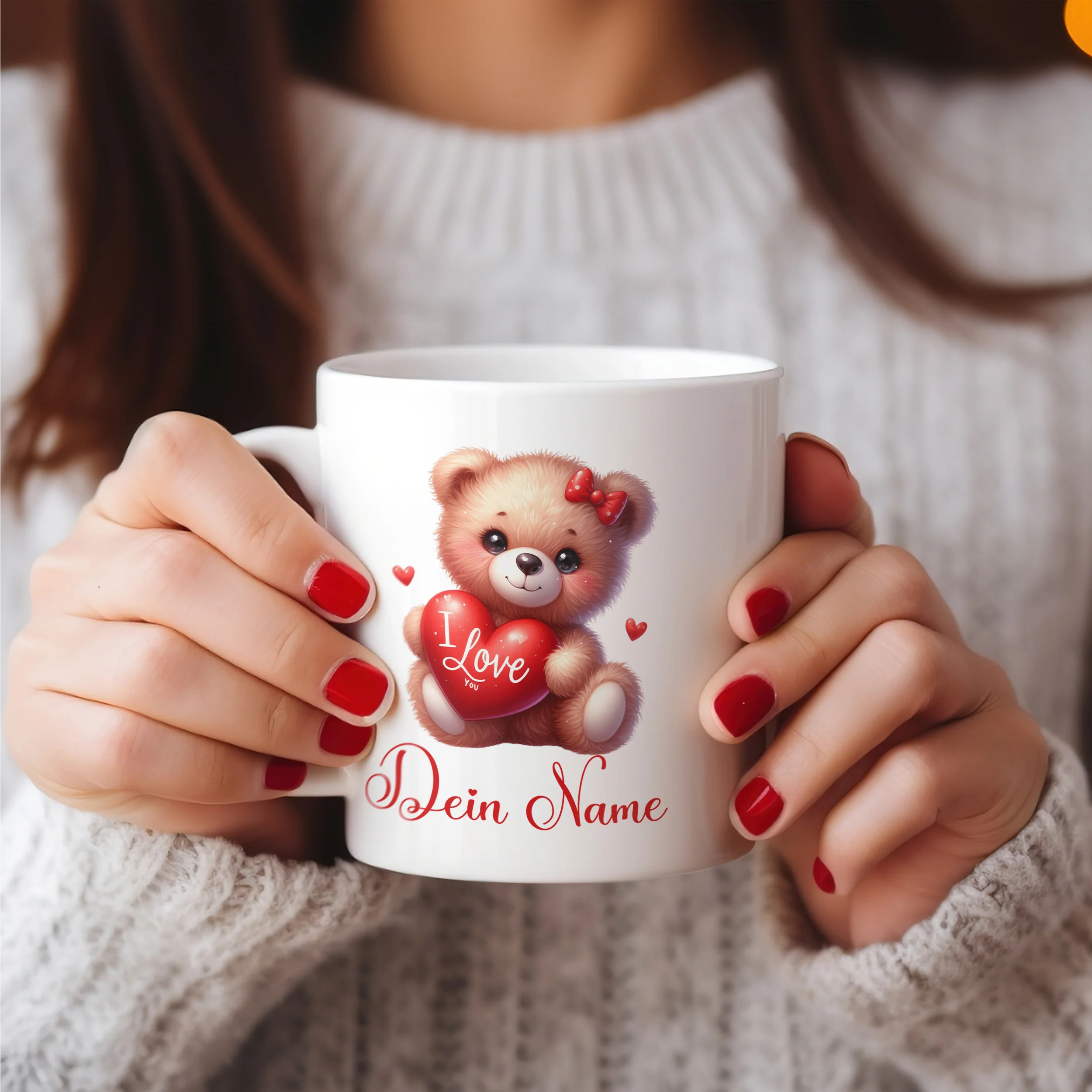 Tasse mit süßem Bärenmotiv - Image 4