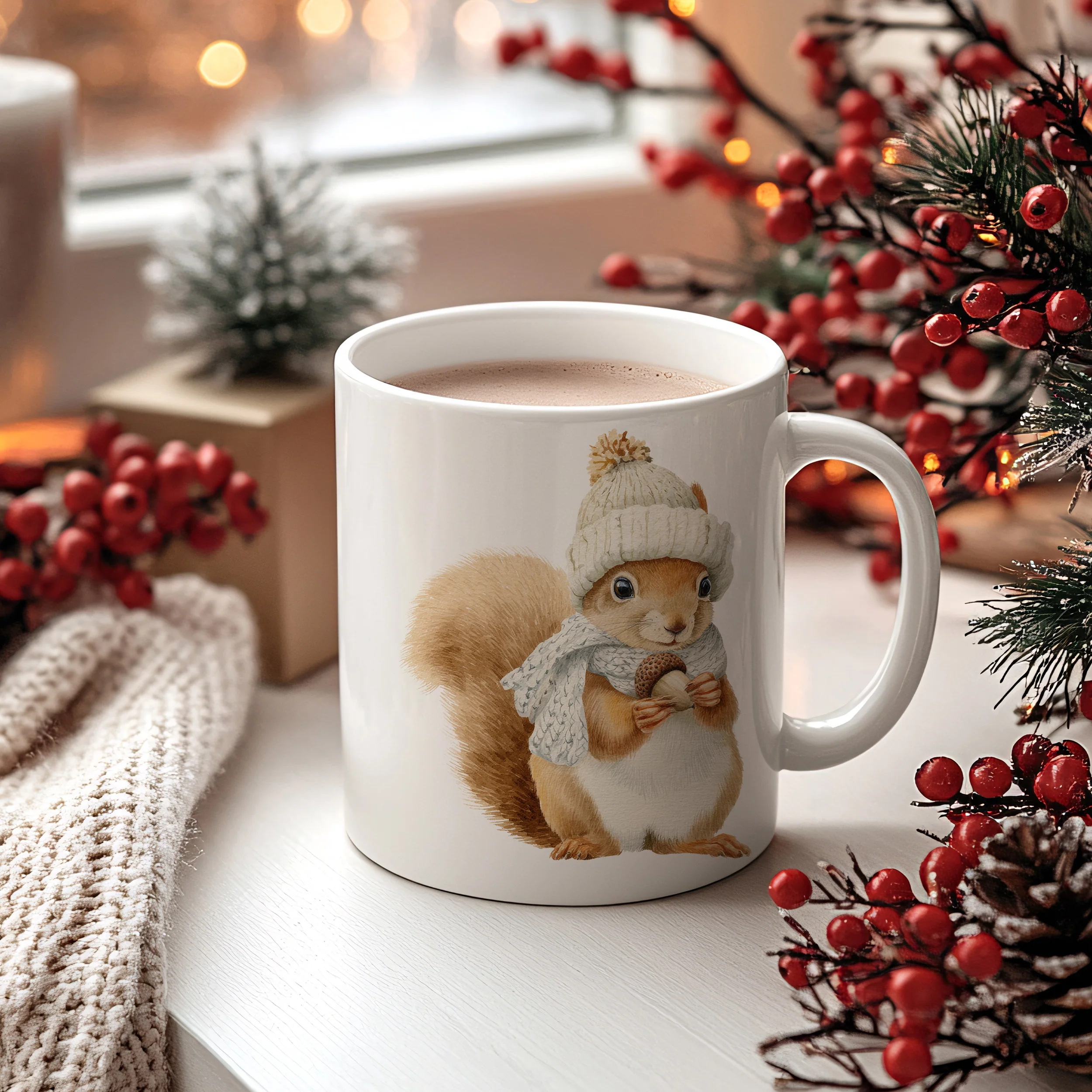 Tasse mit süßem Eichhörnchen - Image 2