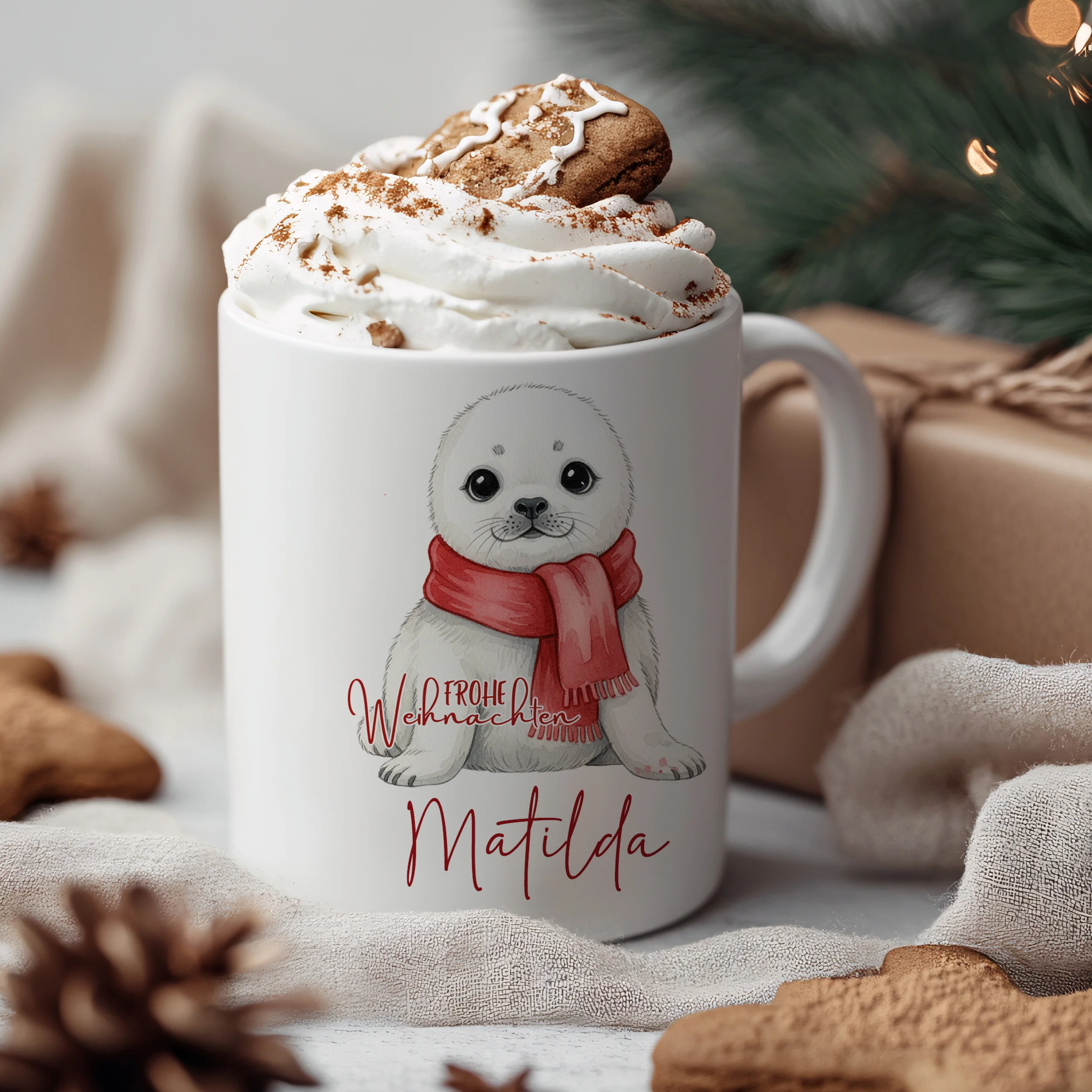 Tasse mit süßem Robbenmotiv - Image 3