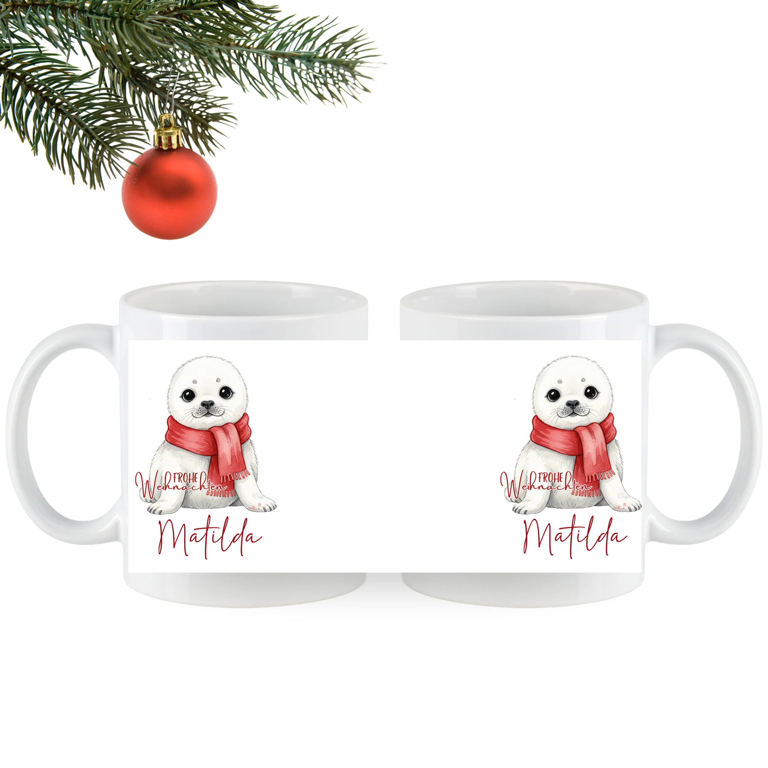 Tasse mit süßem Robbenmotiv - Image 5