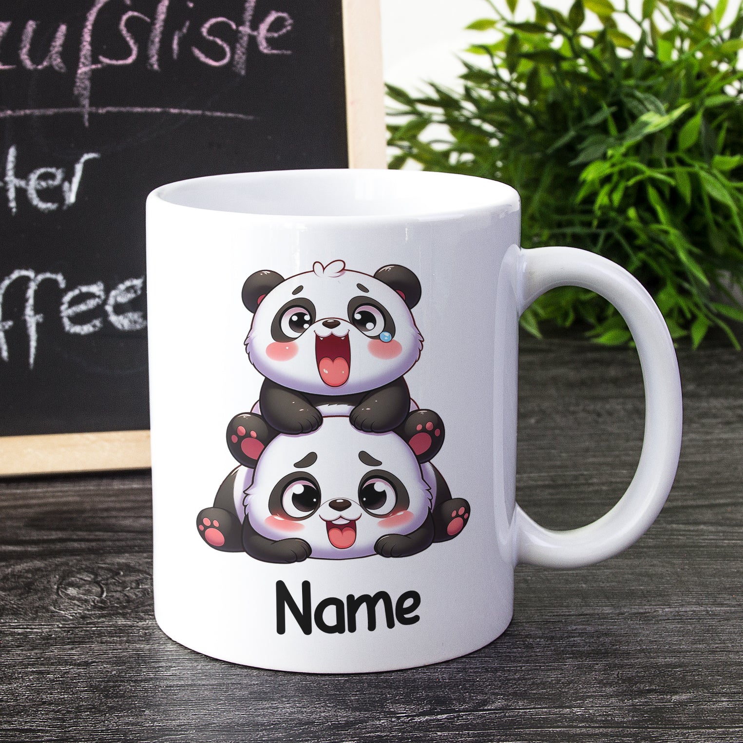 Tasse mit süßen Pandas - Image 2