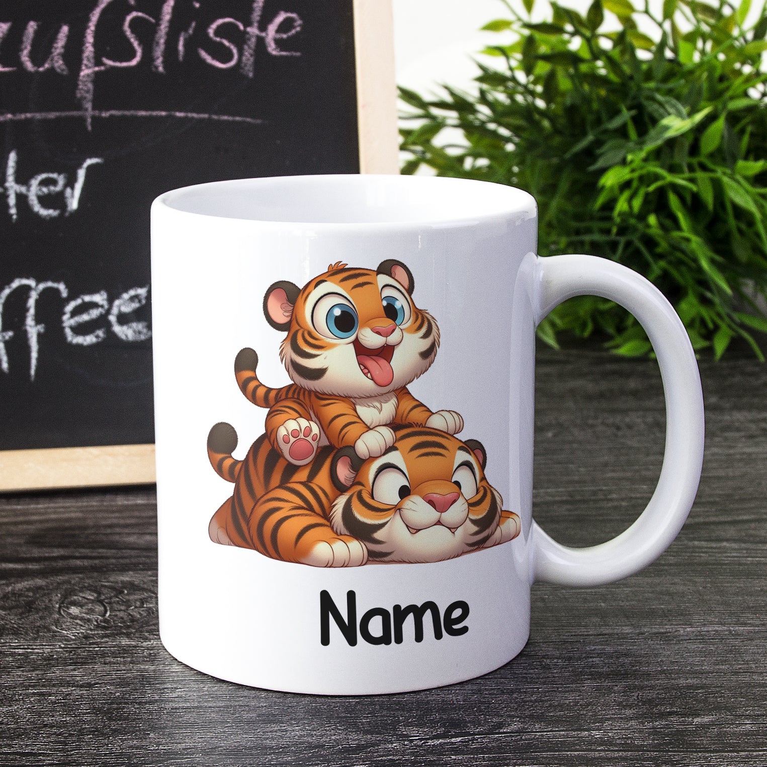 Tasse mit süßen Tigern - Image 2