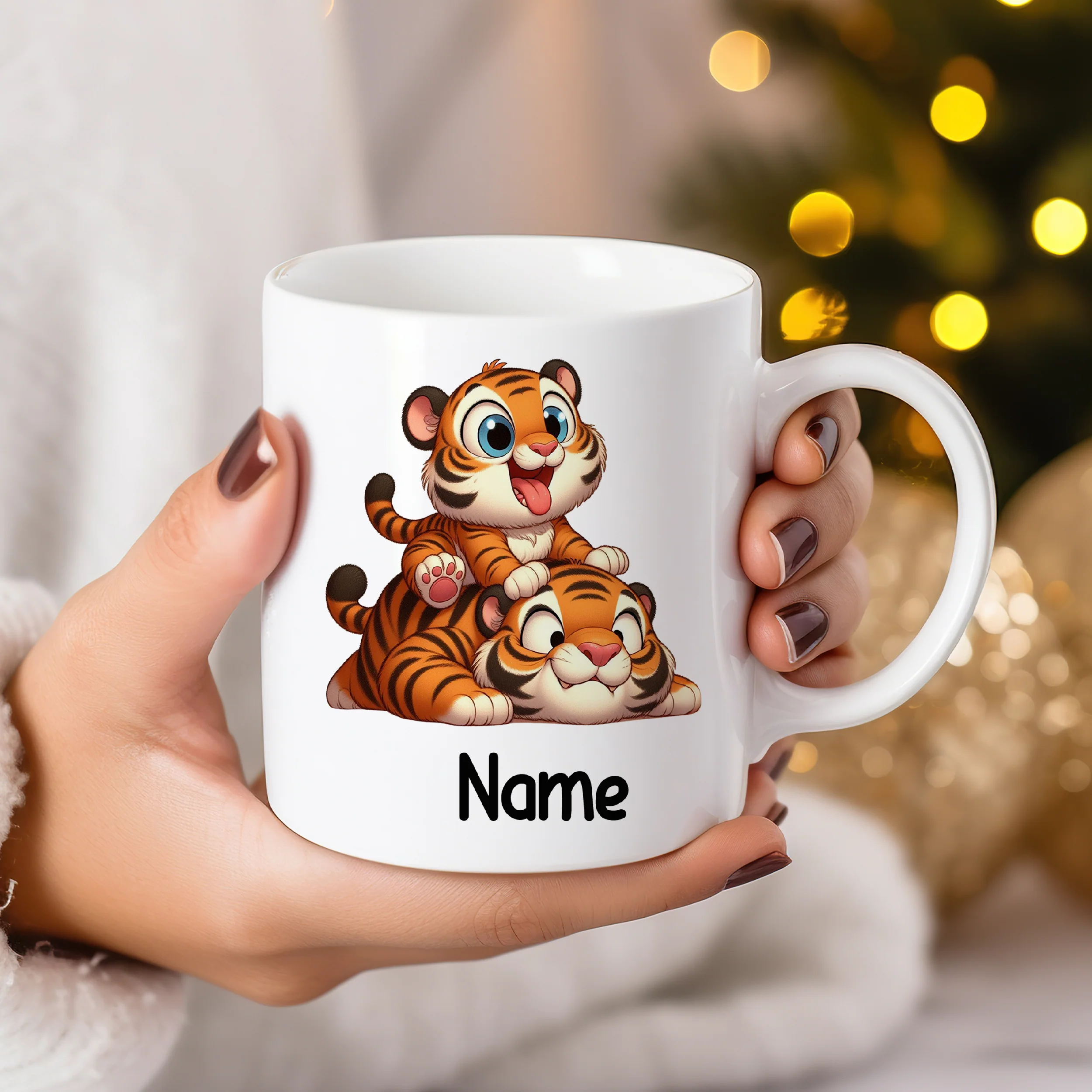 Tasse mit süßen Tigern - Image 3