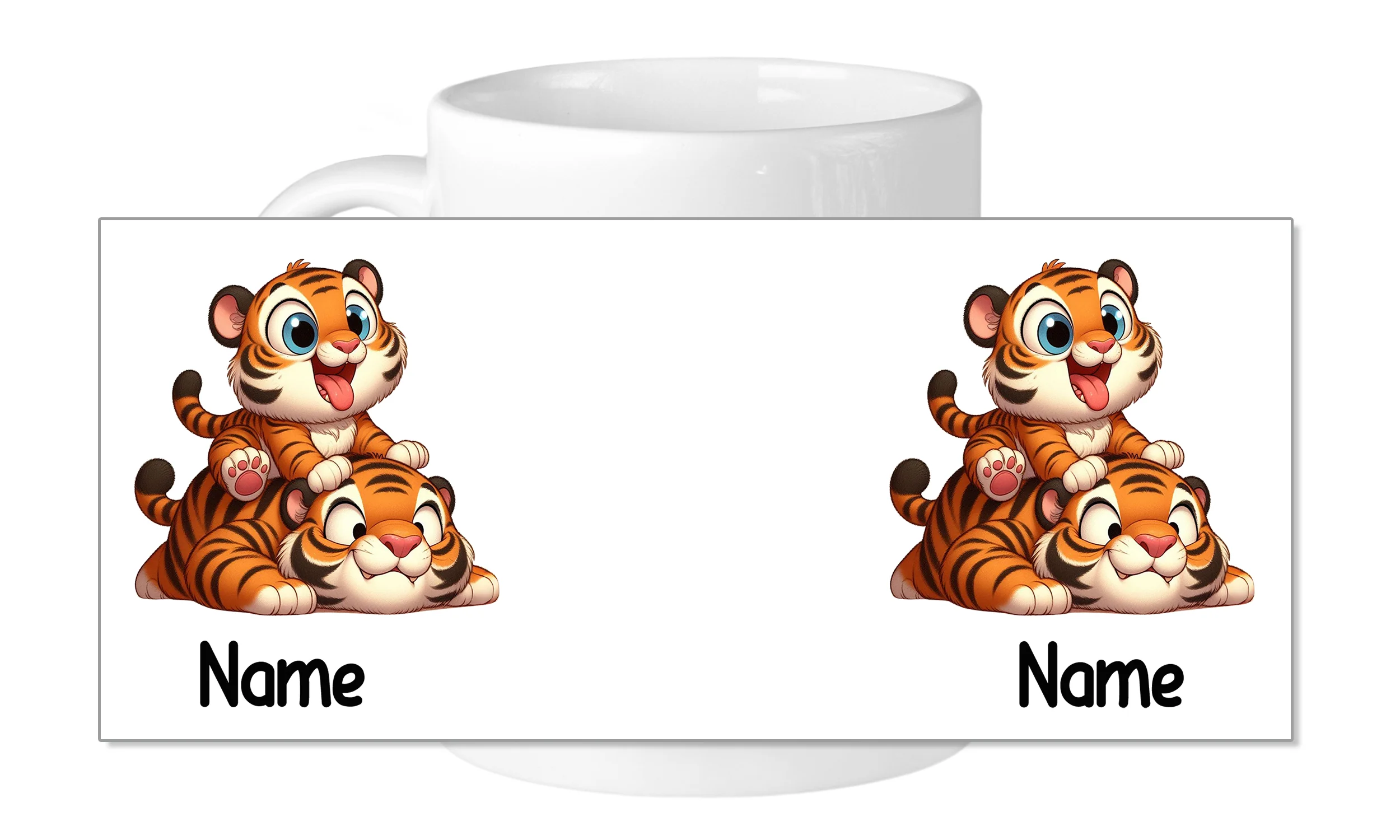 Tasse mit süßen Tigern - Image 5