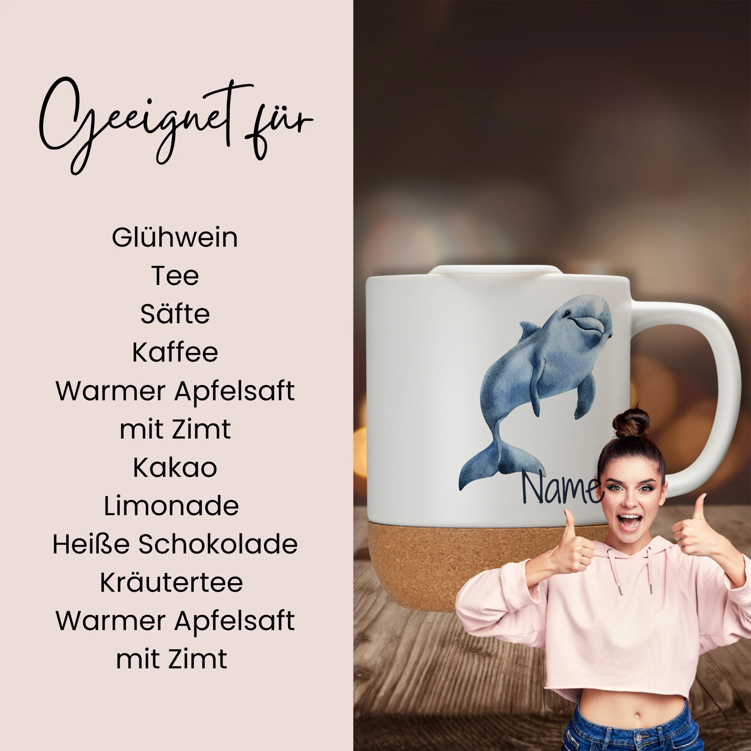 Tasse mit Wal-Motiv - Image 2