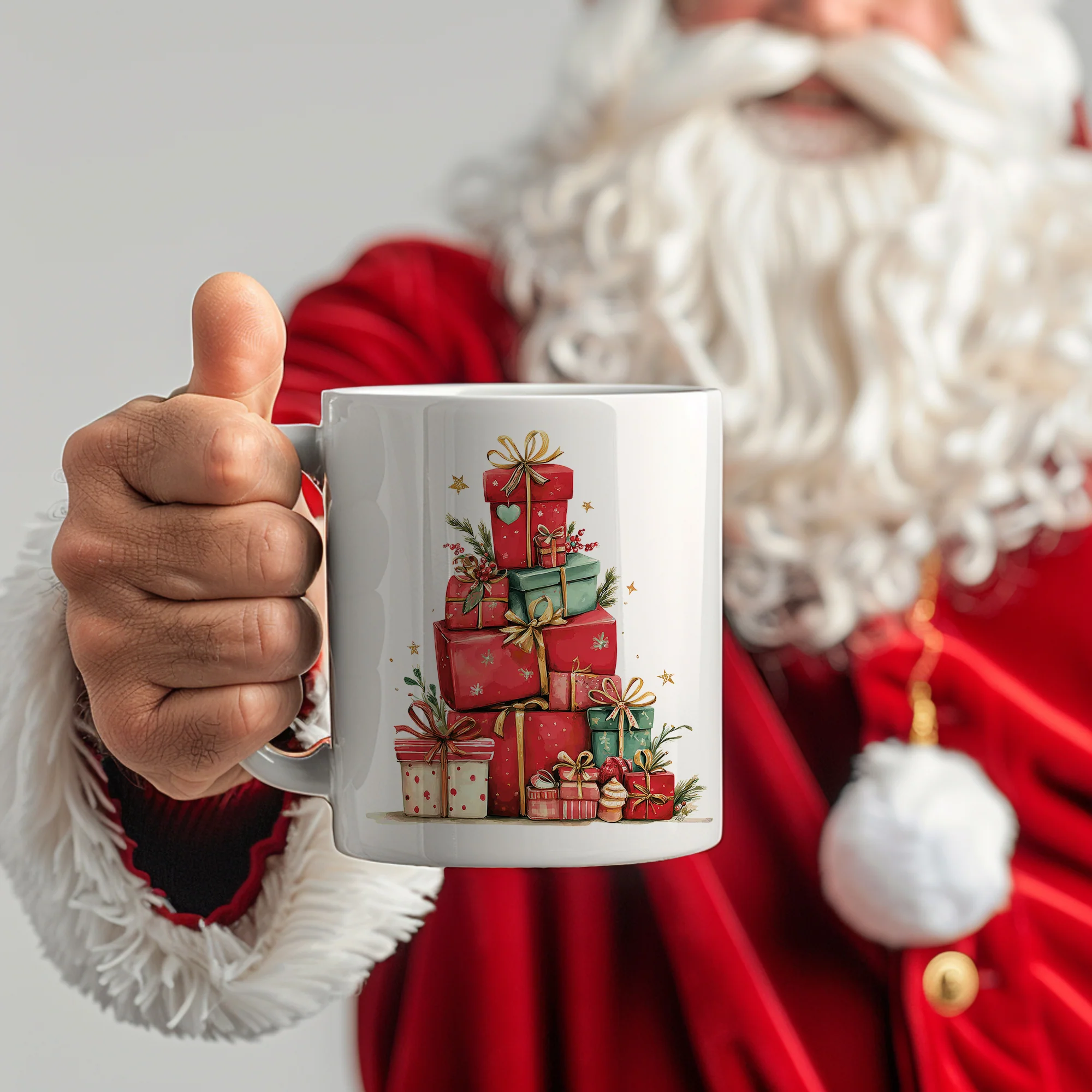 Tasse mit Weihnachtsgeschenken - Image 6