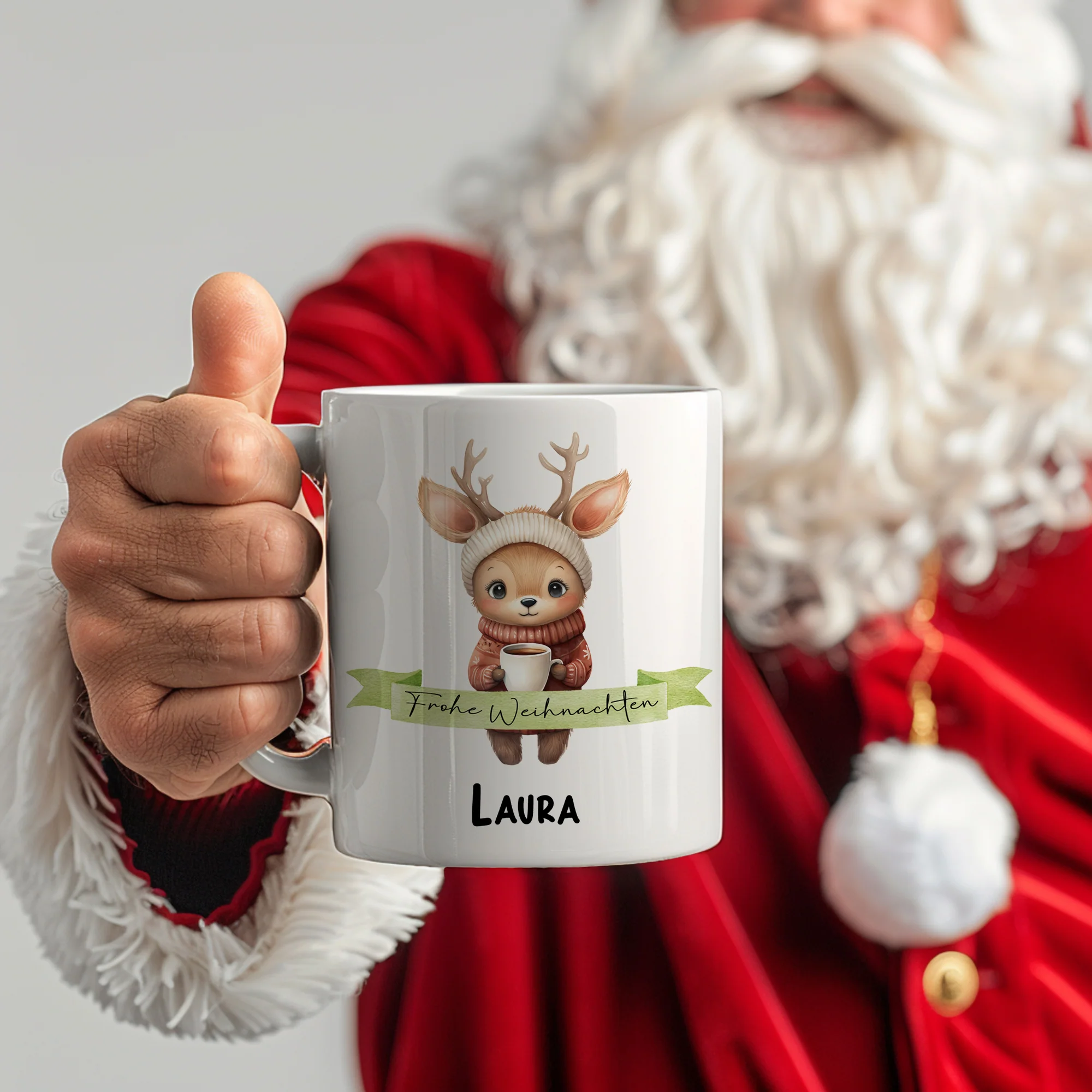 Tasse mit Weihnachtsreindeer - Image 2