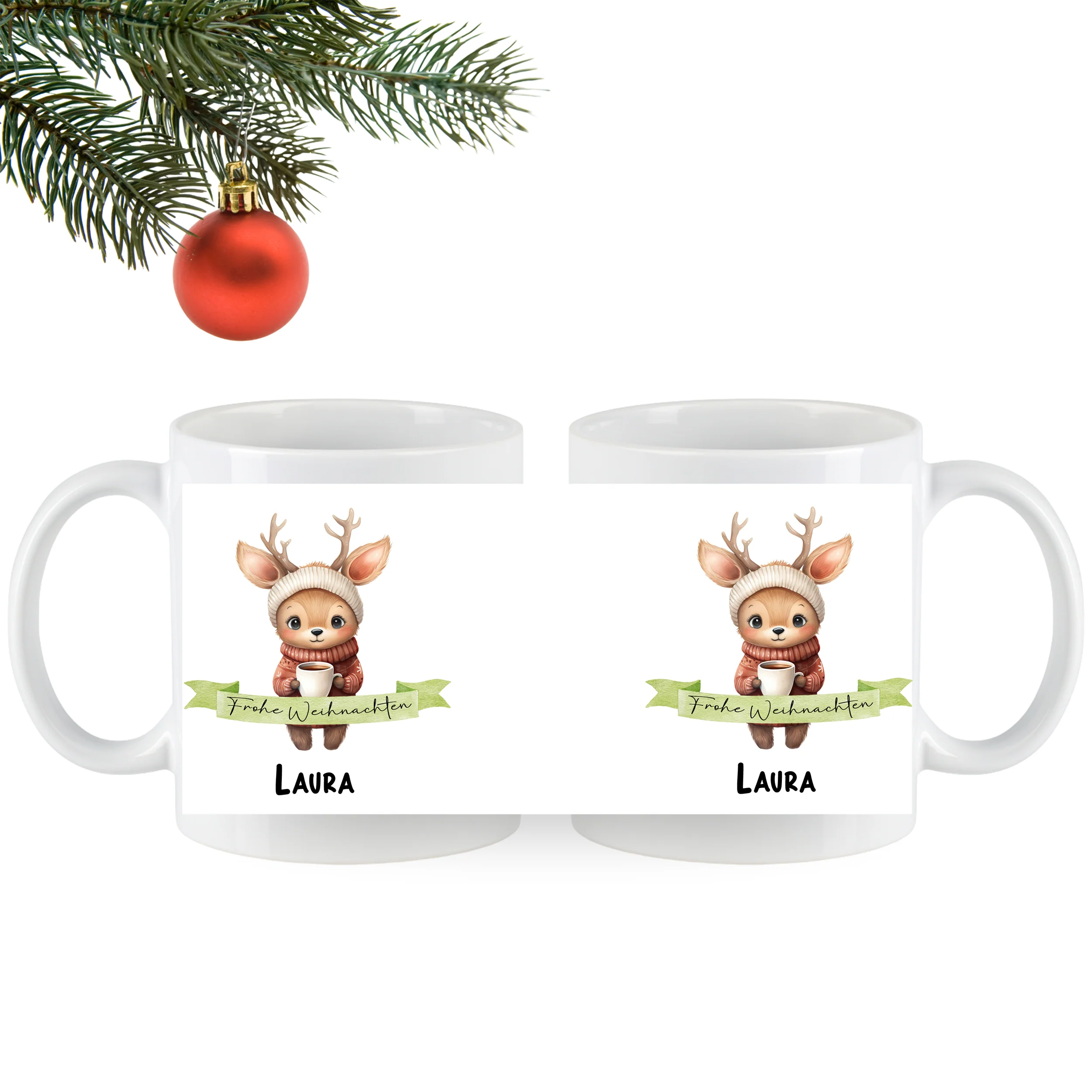 Tasse mit Weihnachtsreindeer - Image 5
