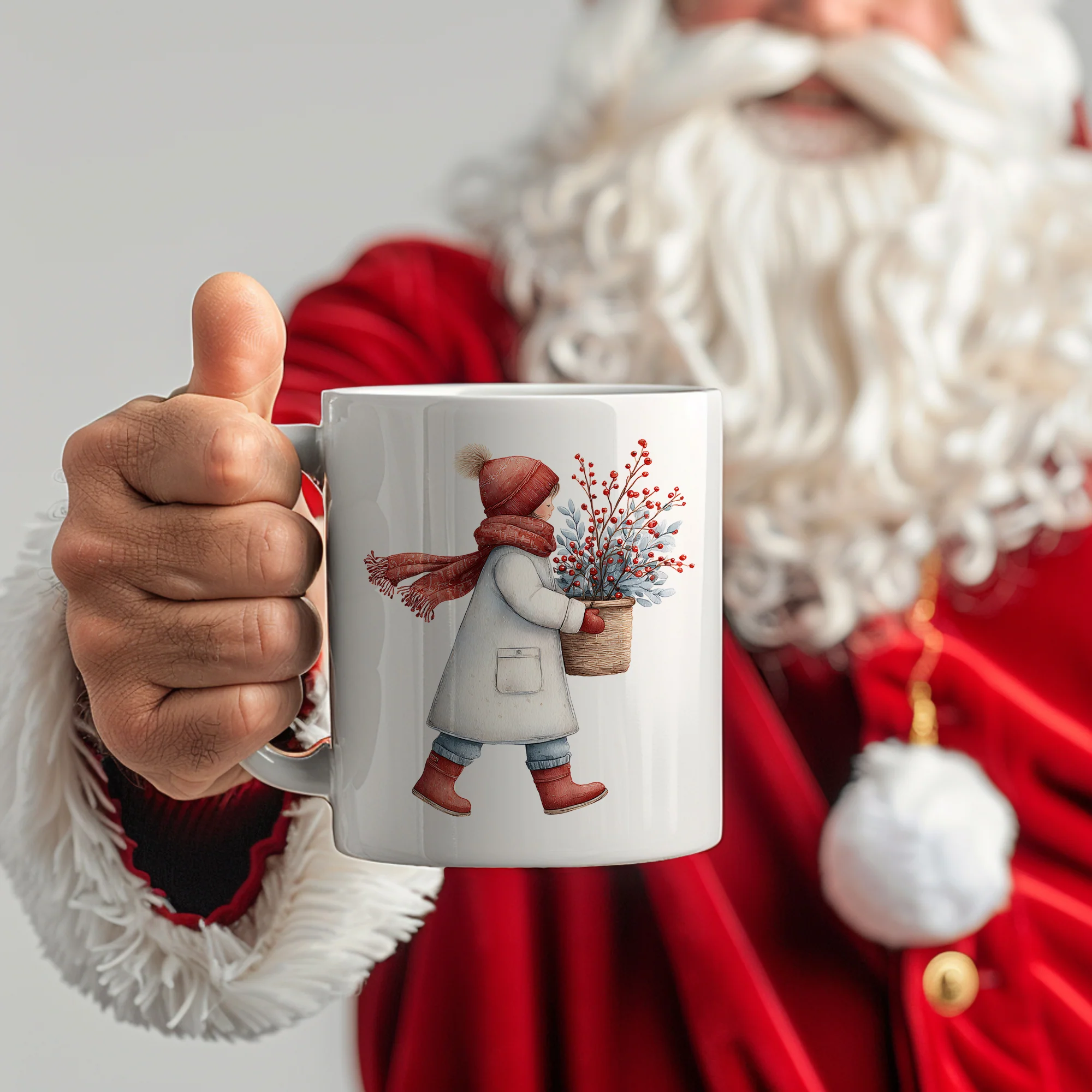 Tasse mit Winterkind - Image 6