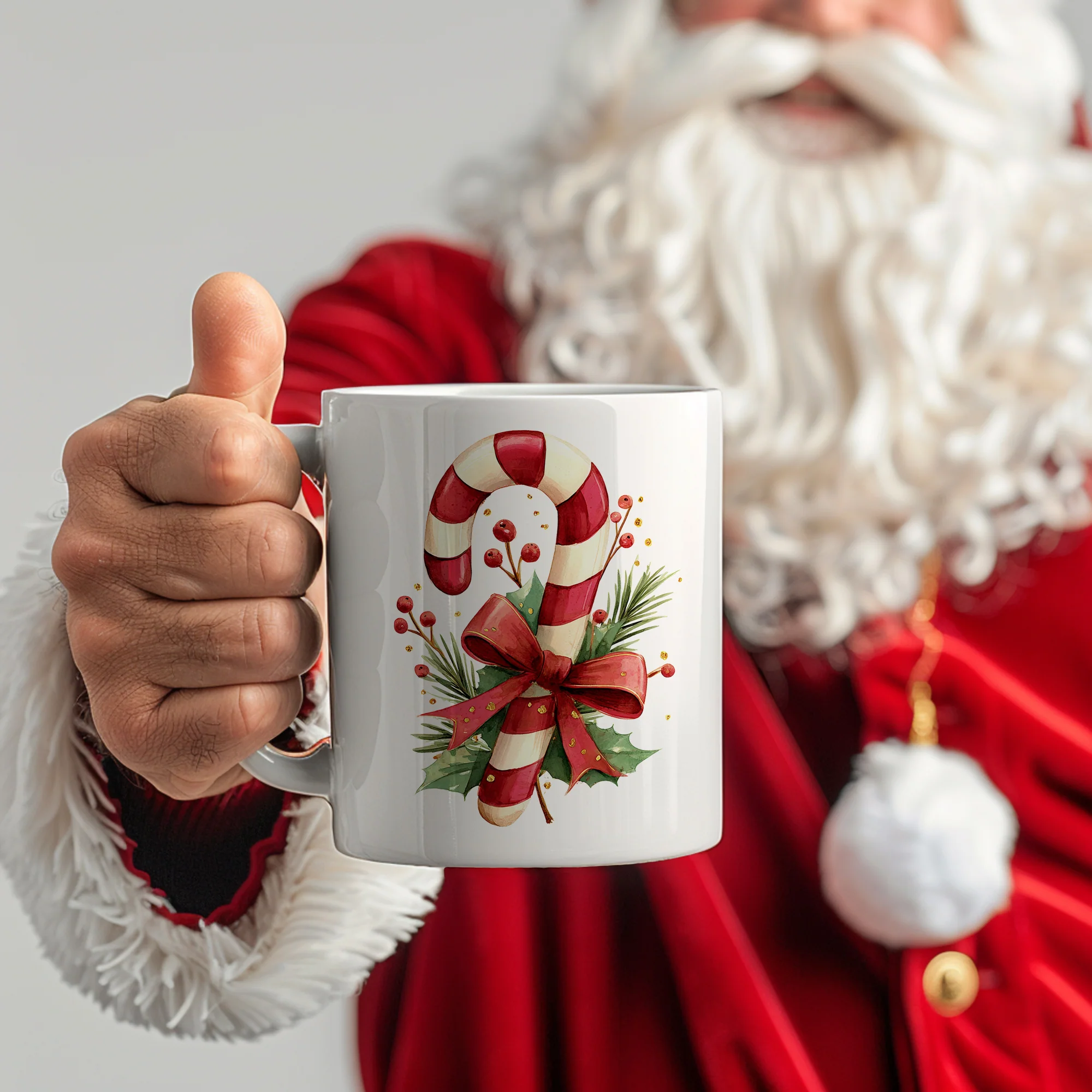 Tasse mit Zuckerstange - Image 6