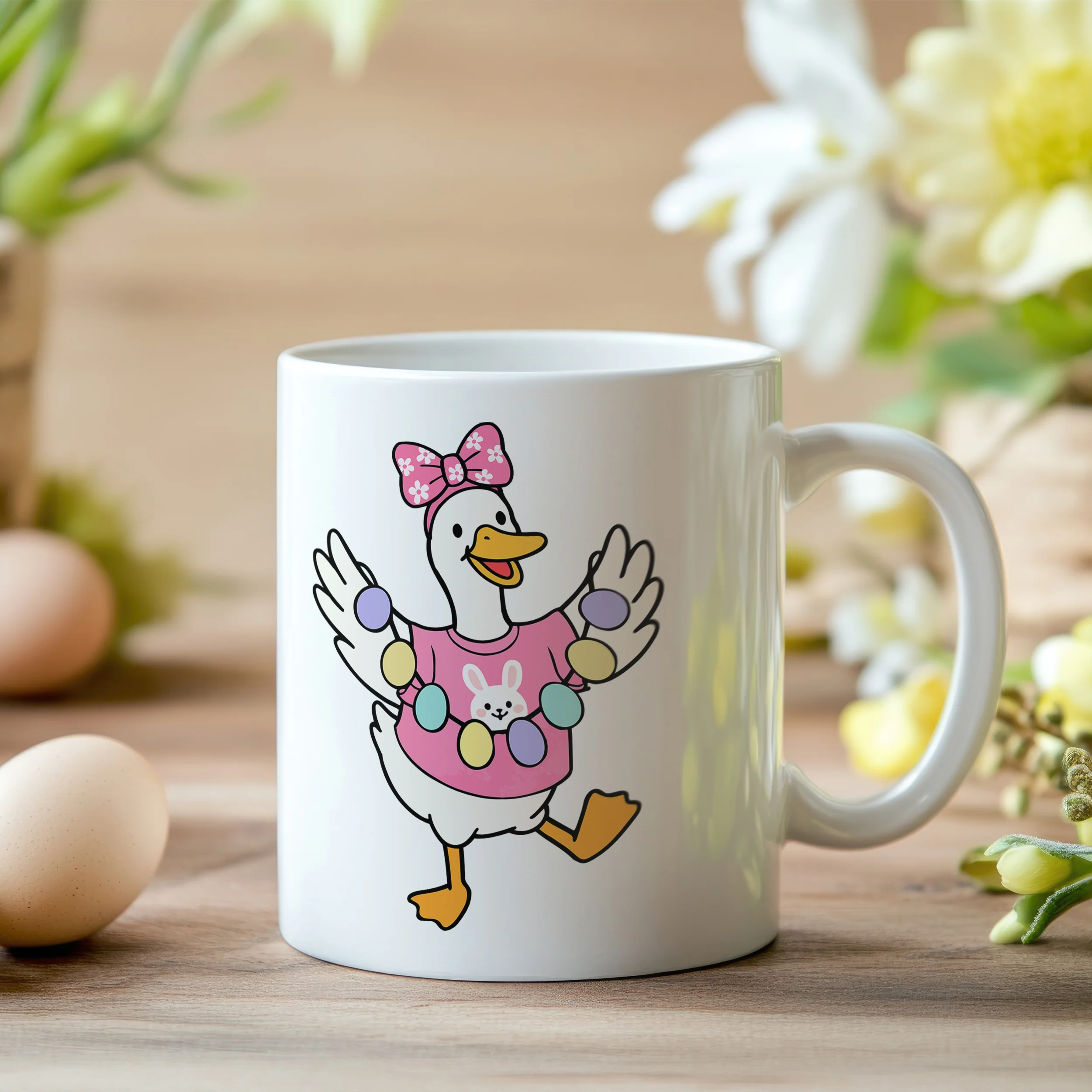 Tasse Ostern mit fröhlicher Ente - Image 2