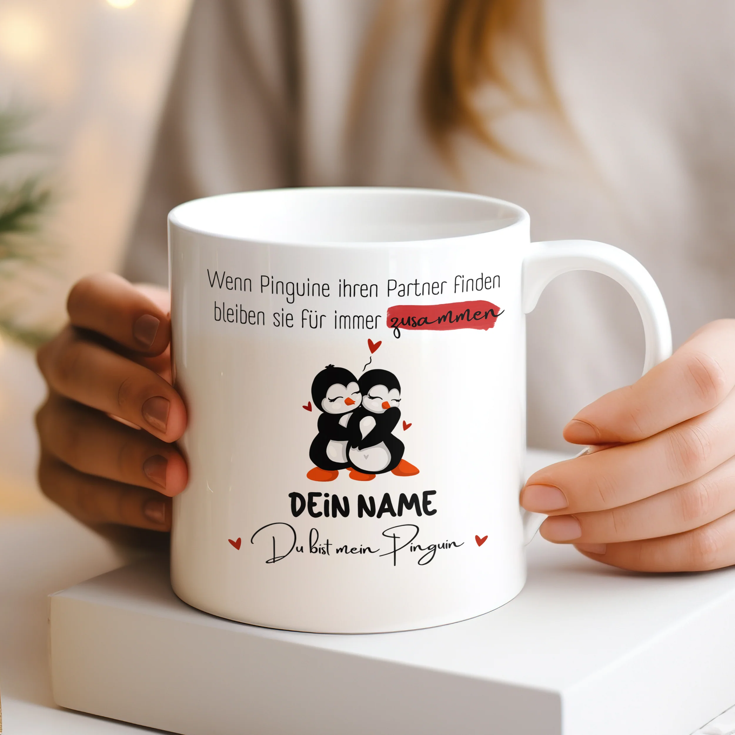 Tasse Du bist mein Pinguin - Image 2