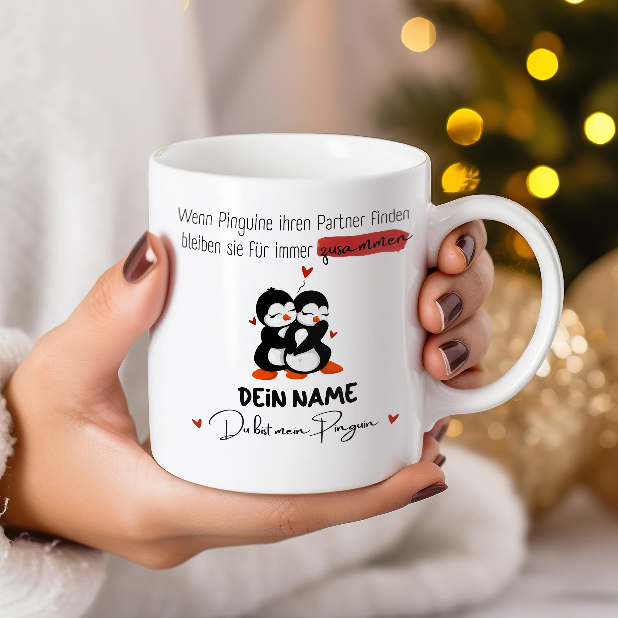 Tasse Du bist mein Pinguin - Image 3