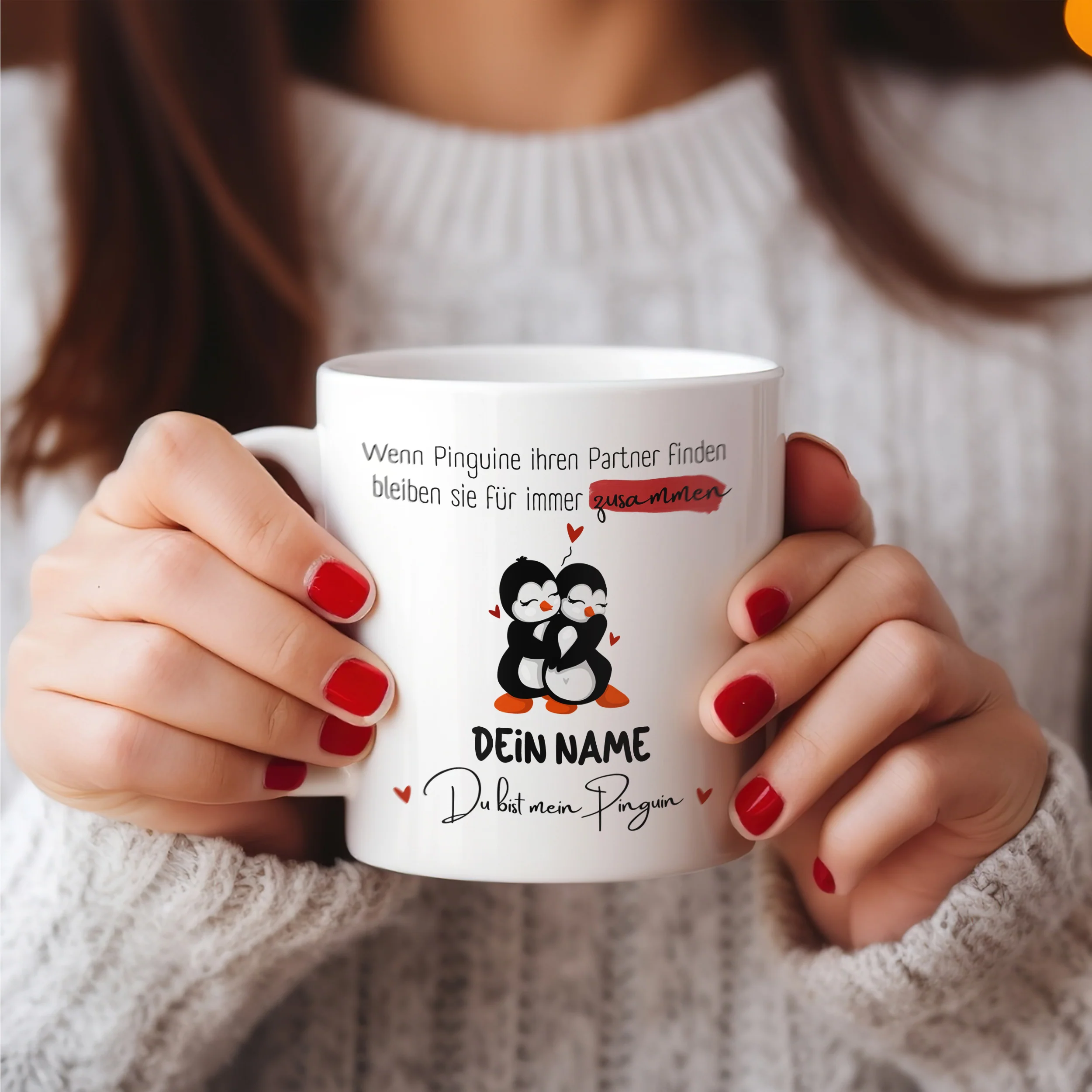 Tasse Du bist mein Pinguin - Image 4