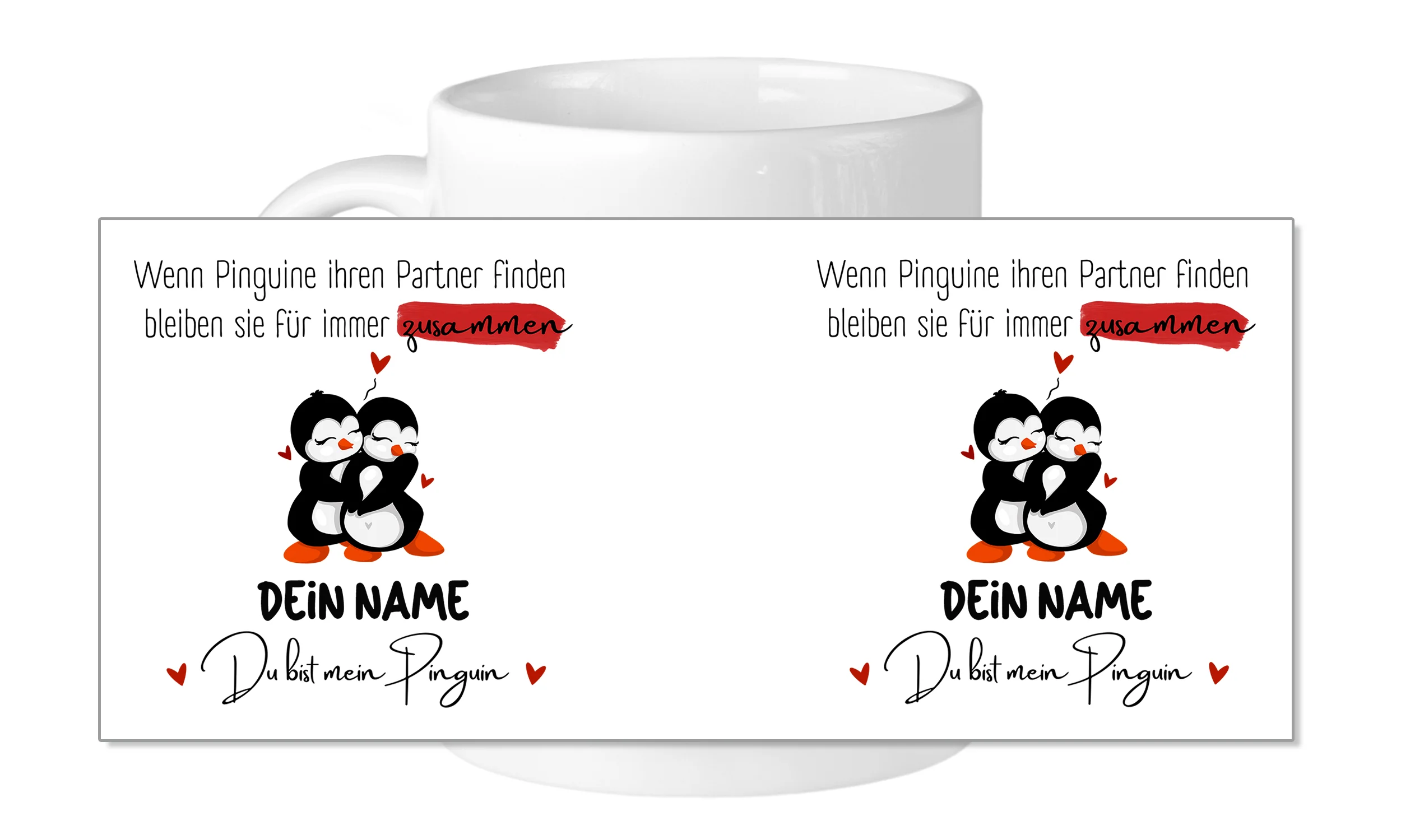 Tasse Du bist mein Pinguin - Image 5