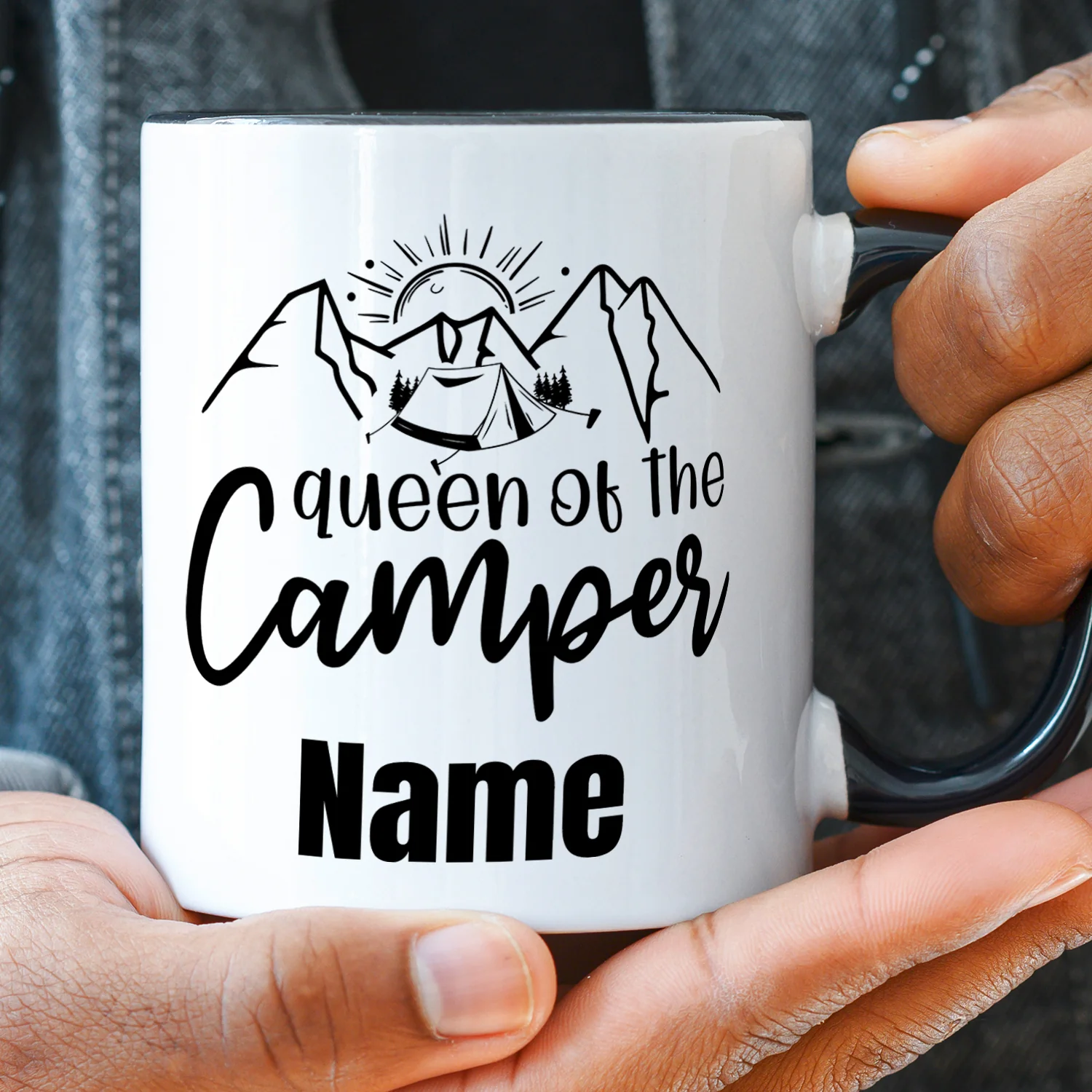 Tasse Queen of the Camper - Image 3