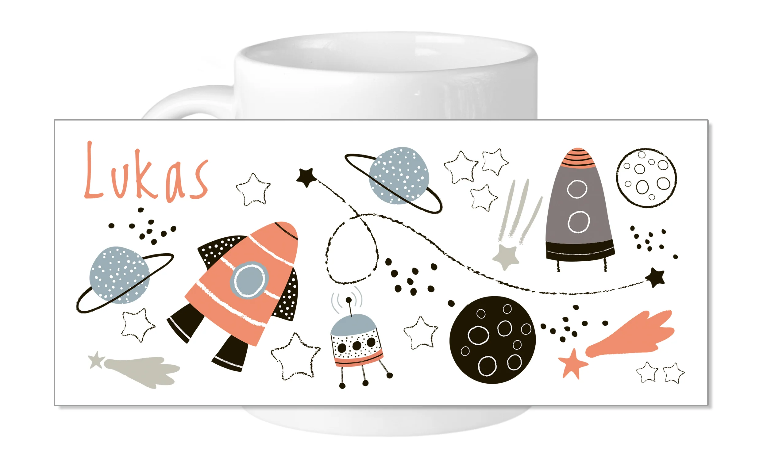 Tasse Rakete & Weltall - Image 5