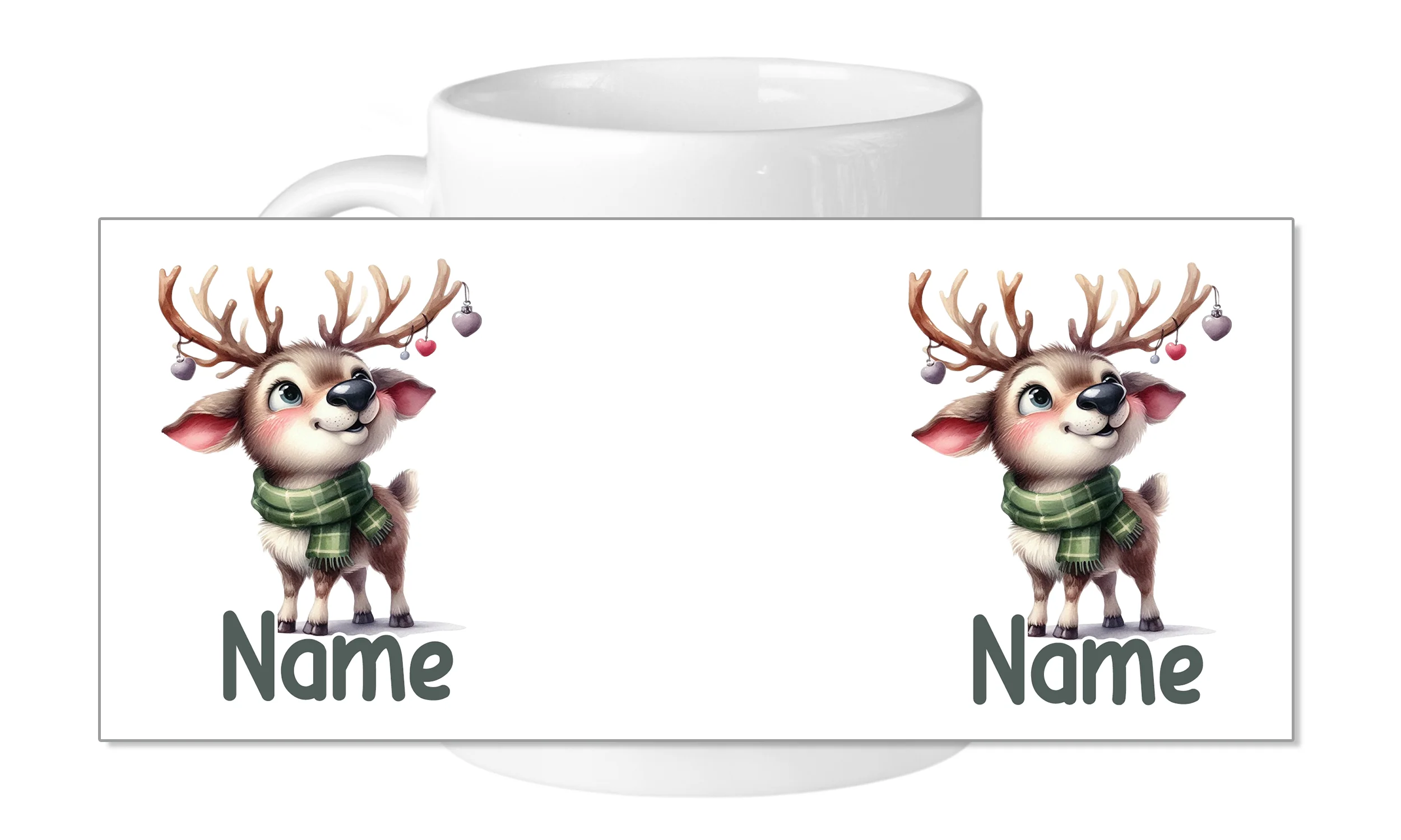 Tasse Reh - Ein Hauch von Winterzauber - Image 5