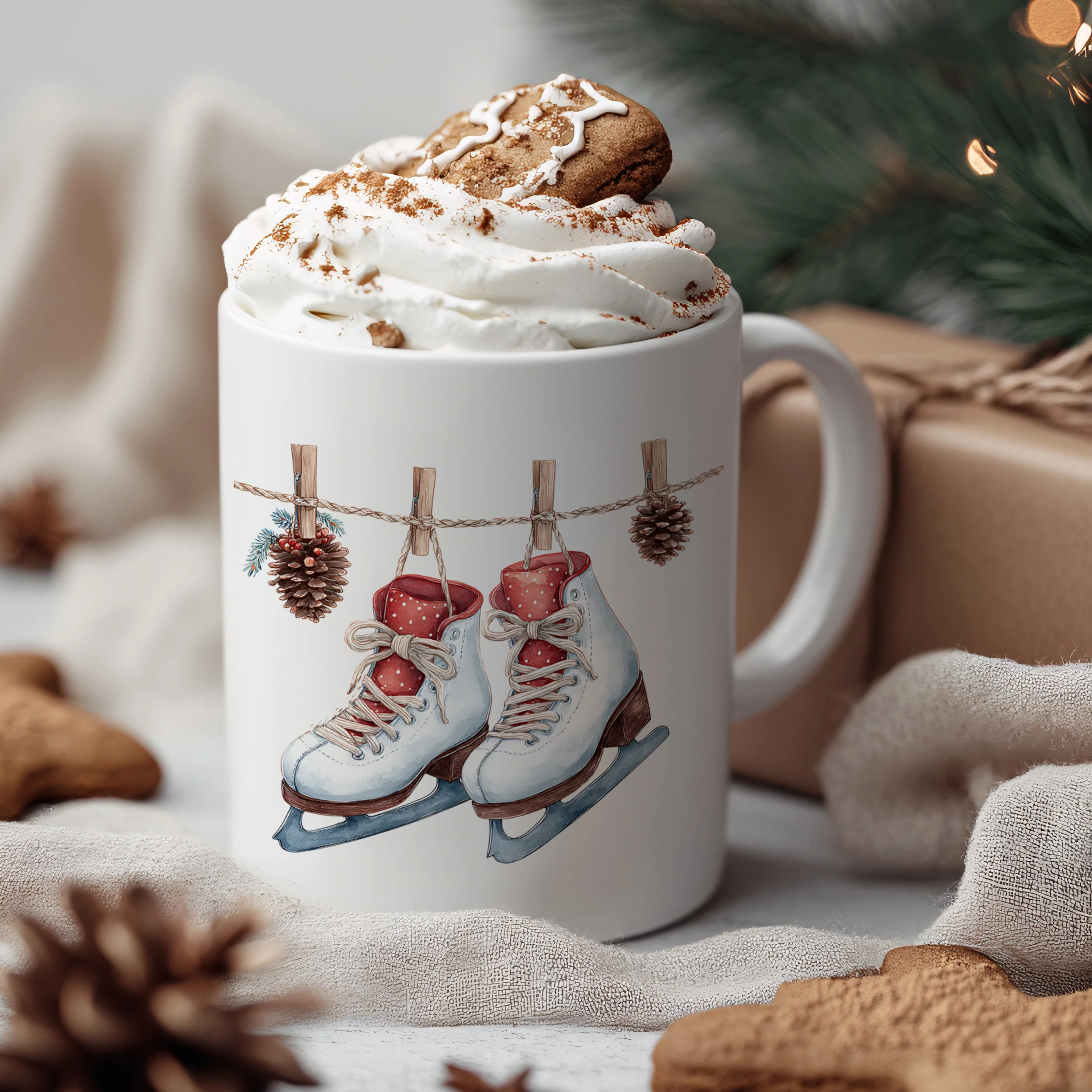 Tasse Schlittschuhe - Image 3