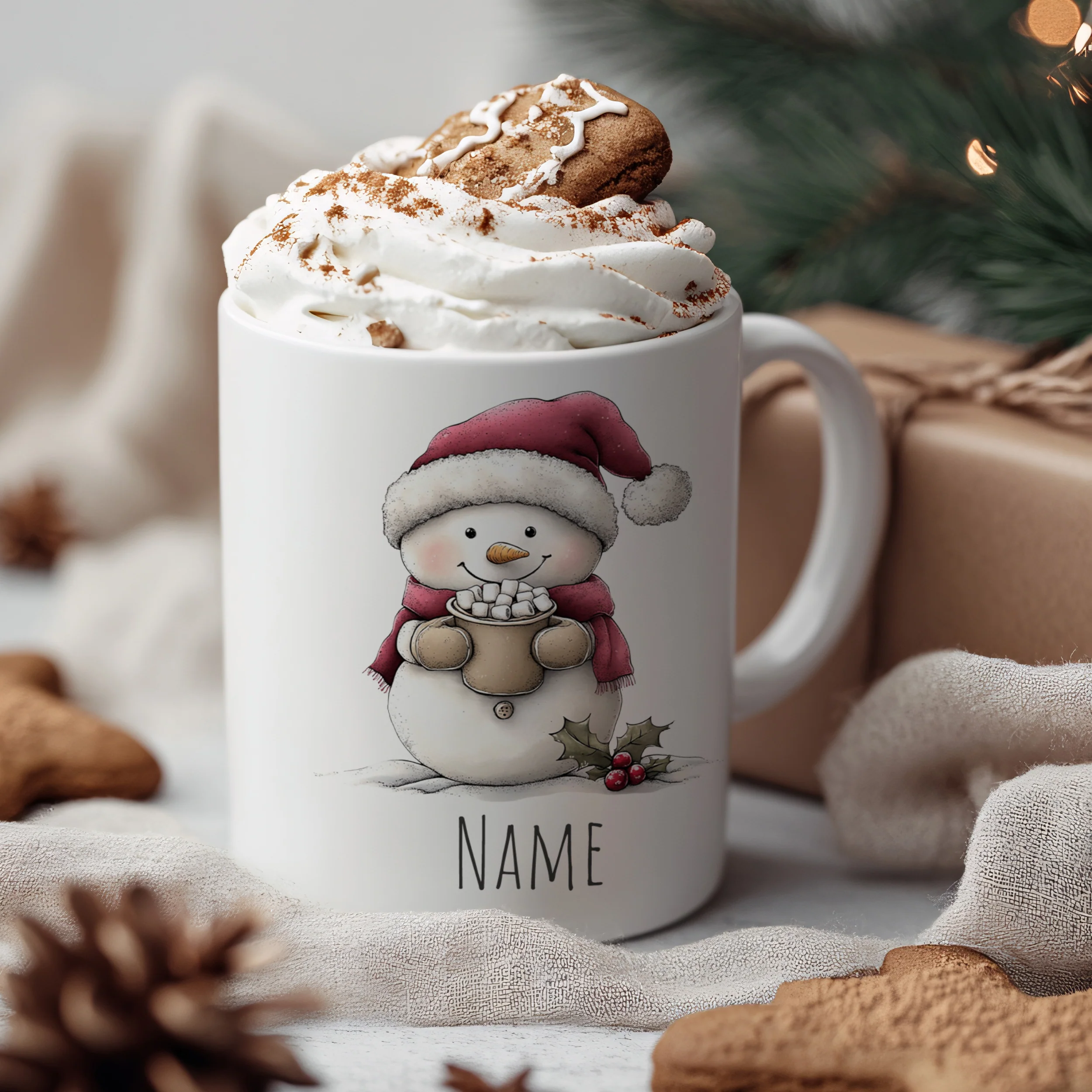Tasse Schneemann - Image 3