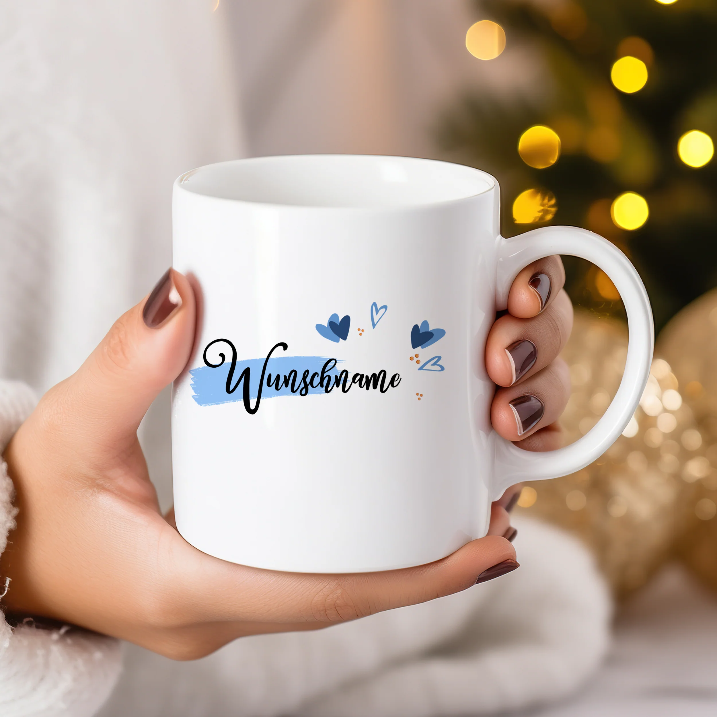 Tasse Spruch "Sei einfach glücklich" - Image 3