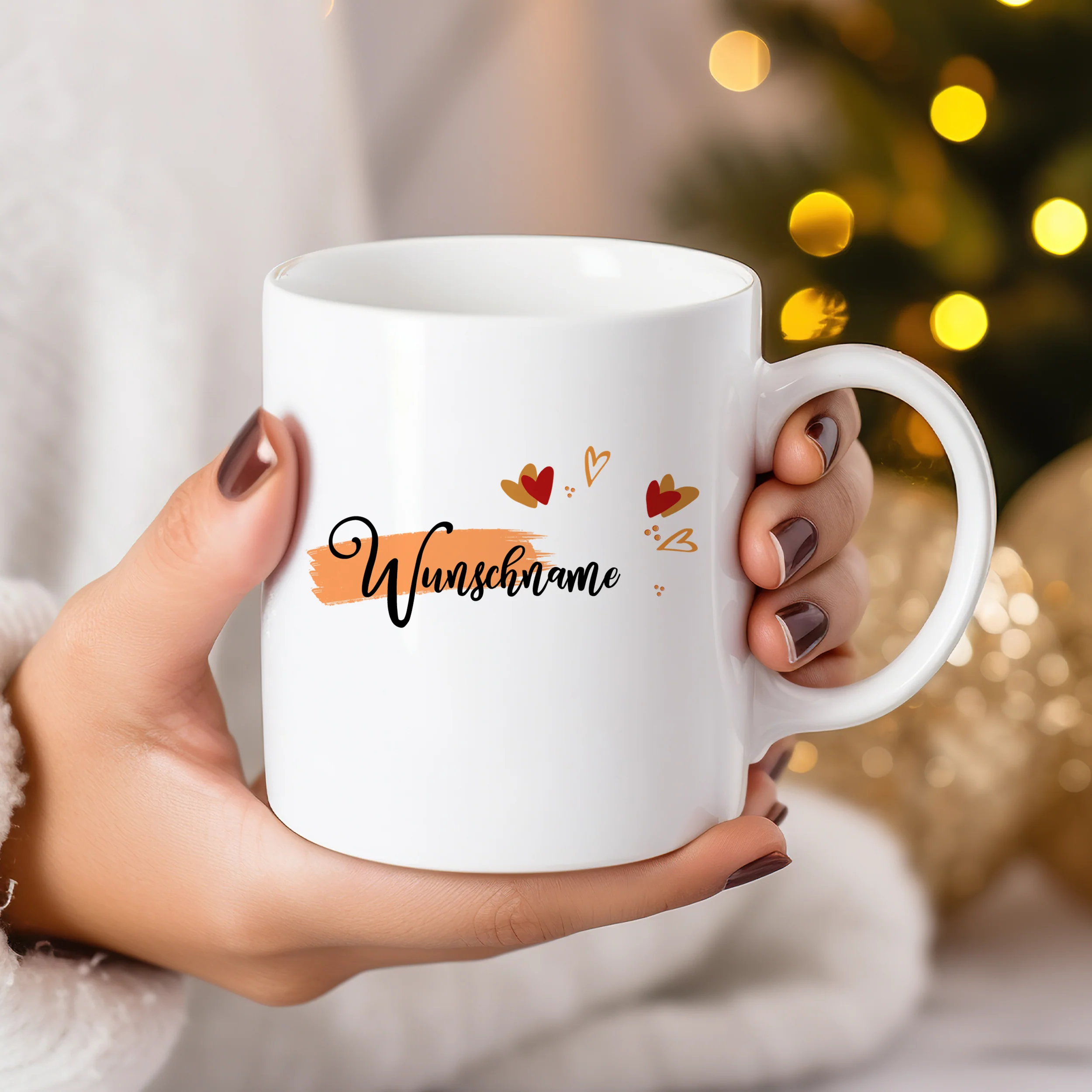 Tasse Spruch "Sei einfach glücklich" - Image 3