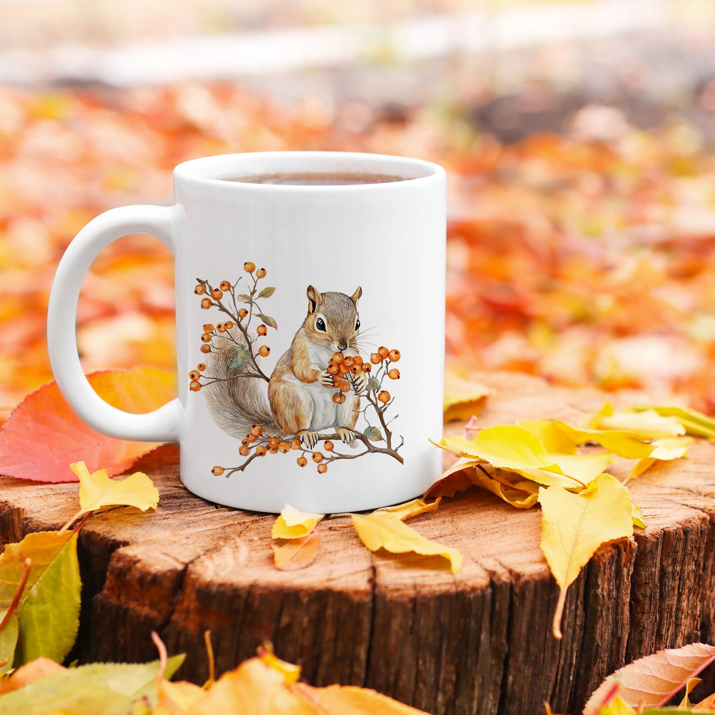 Tasse Süßes Eichhörnchen - Image 4