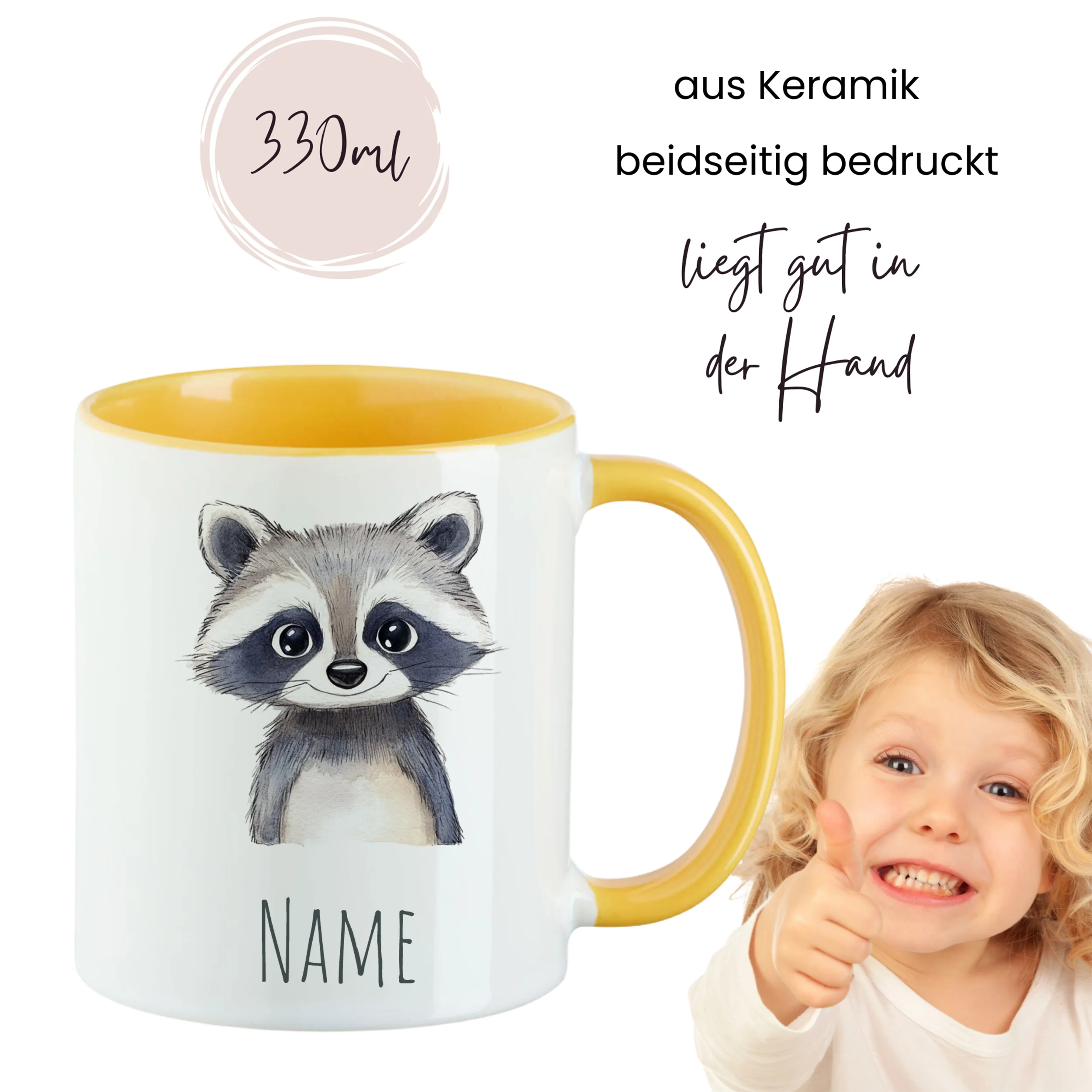 Tasse Waschbär - Image 4
