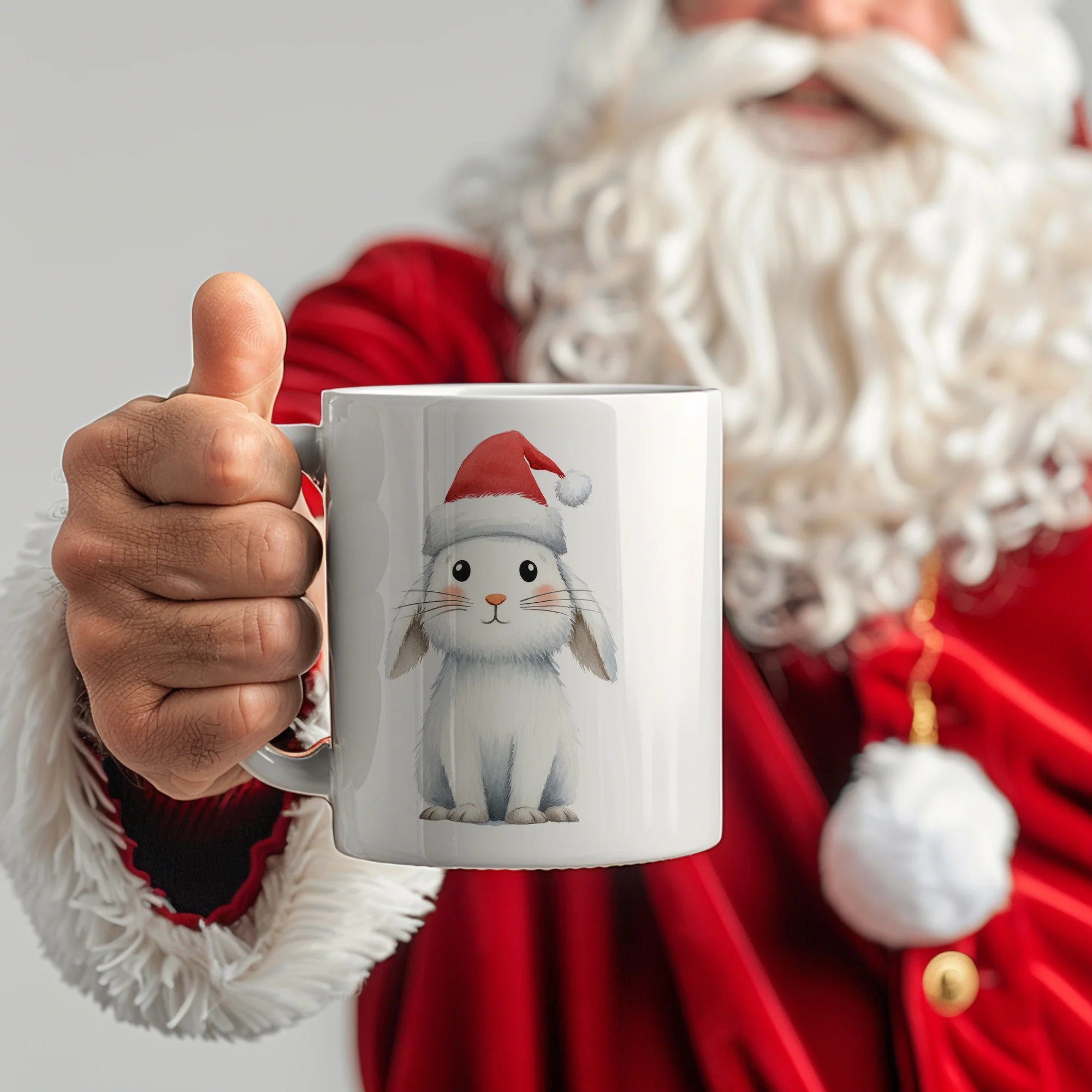 Tasse Weihnachts-Hase - Image 6