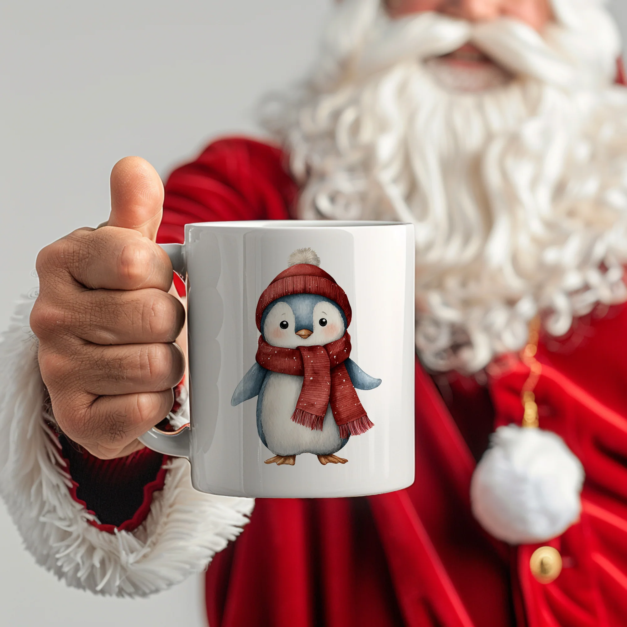 Tasse Weihnachts-Pinguin - Image 6